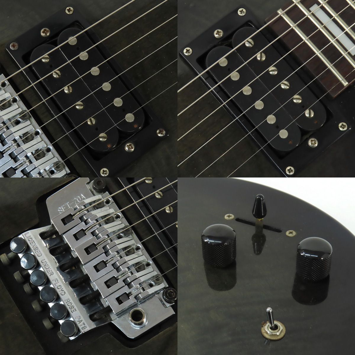 GrassRoots グラスルーツ G-LP-49QM レスポール エレキギター ※中古
