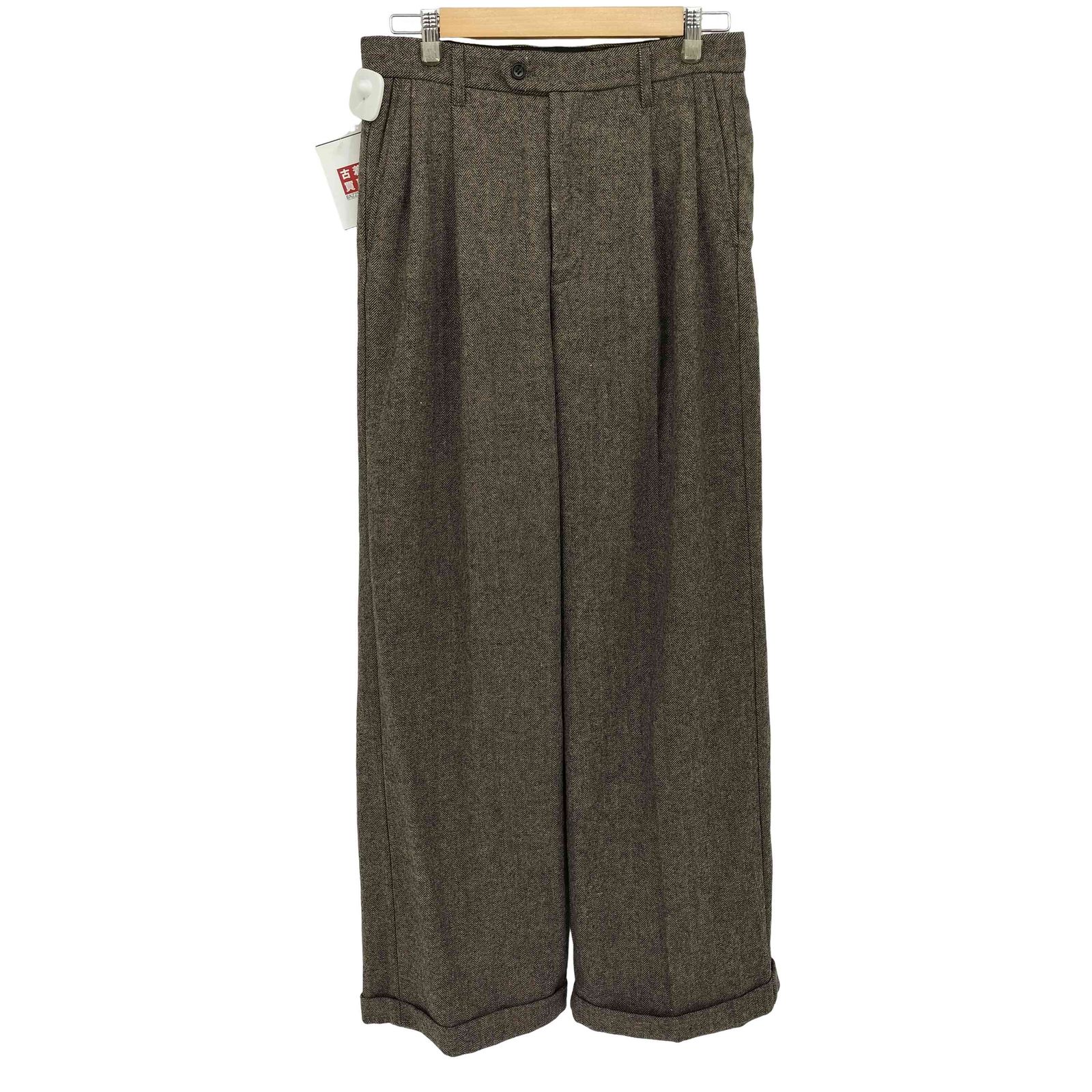 ソエルテ soerte WIDE STRAIGHT SLACKS ワイド ストレート スラックス 