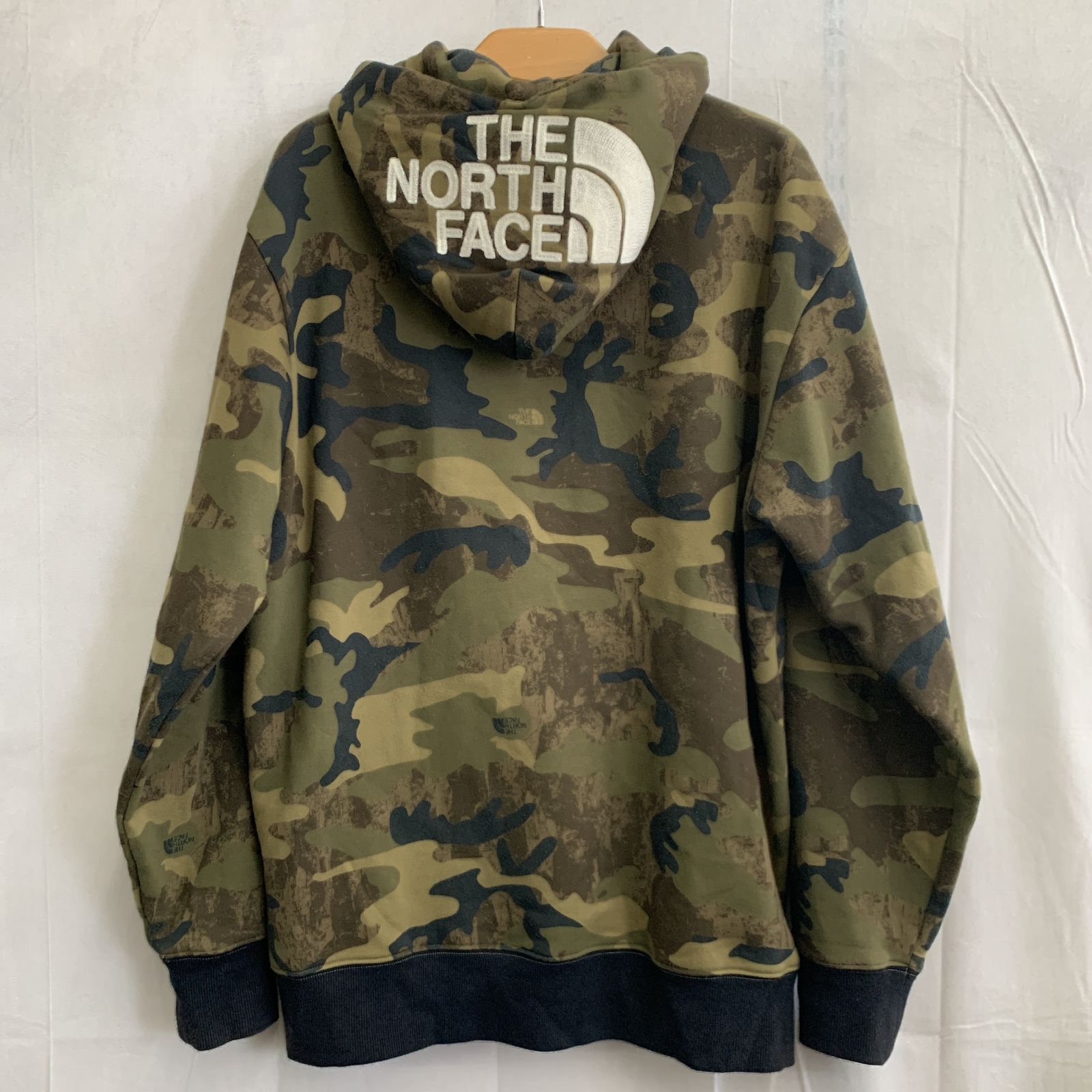 THE NORTH FACE カモフラ ジップパーカー フーディ NT62131 迷彩 長袖 