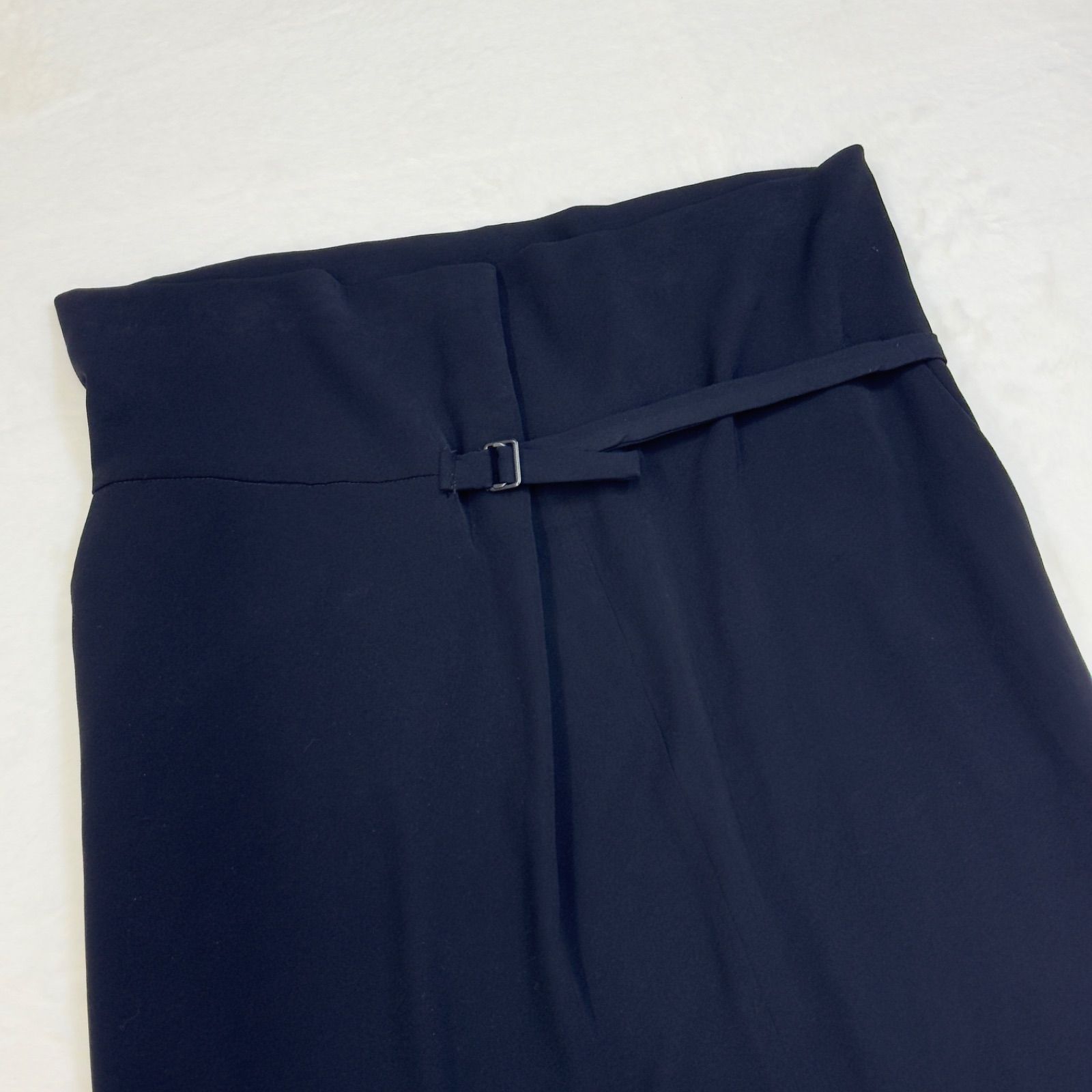 美品】ENFOLD エンフォルド ダブルクロス ドローストリング マキシ 