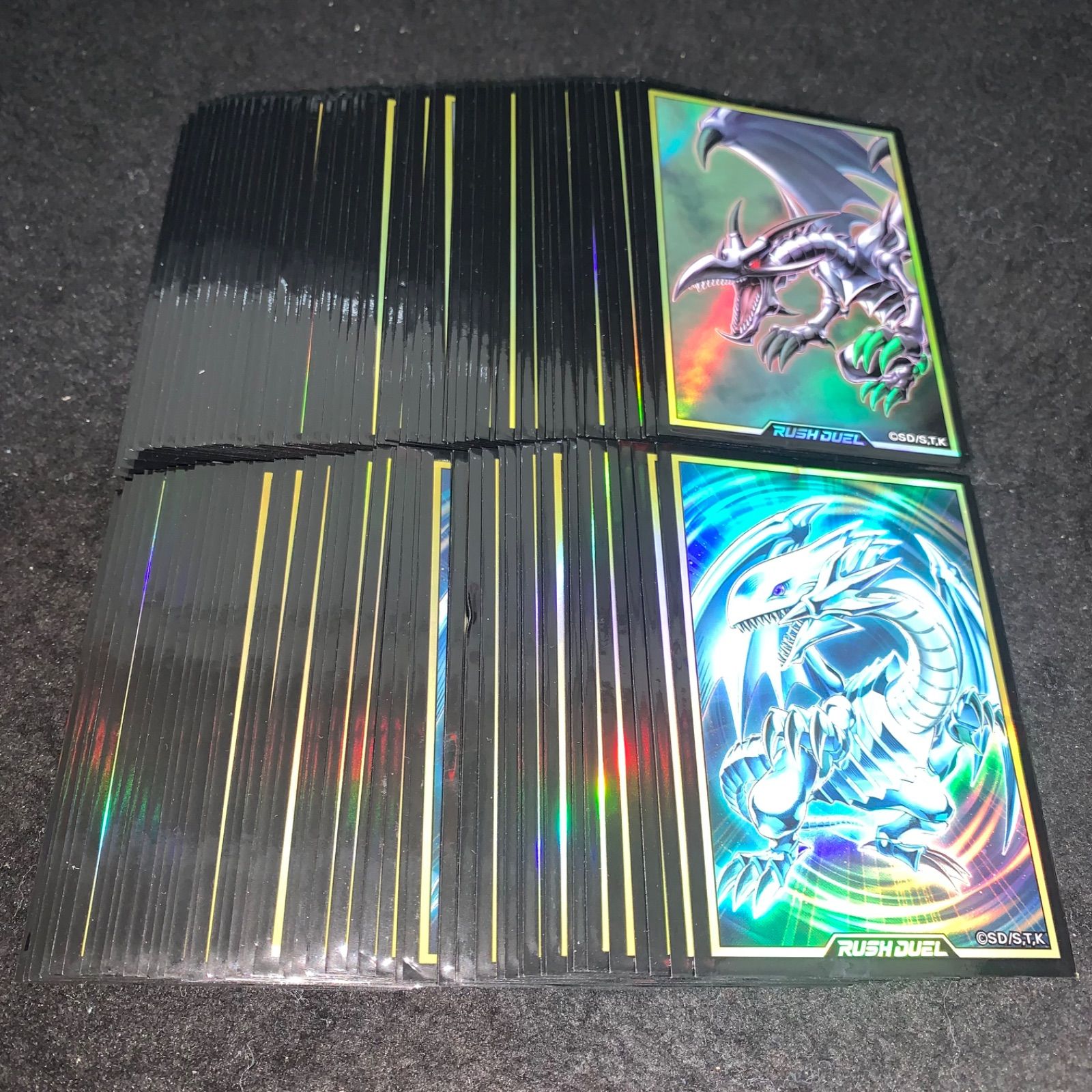 遊戯王 青眼の白龍 真紅眼の黒竜 ラッシュレア ブルーアイズ レッドアイズ