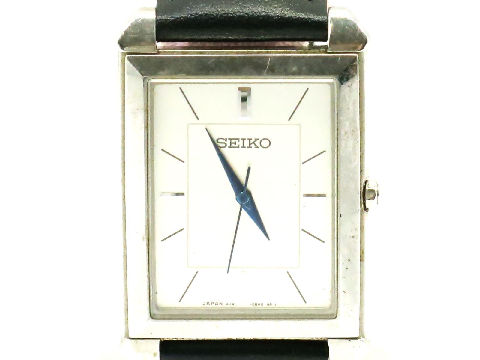 セイコードルチェ 腕時計 4J41-0AS0 レクダングル クオーツ SEIKO