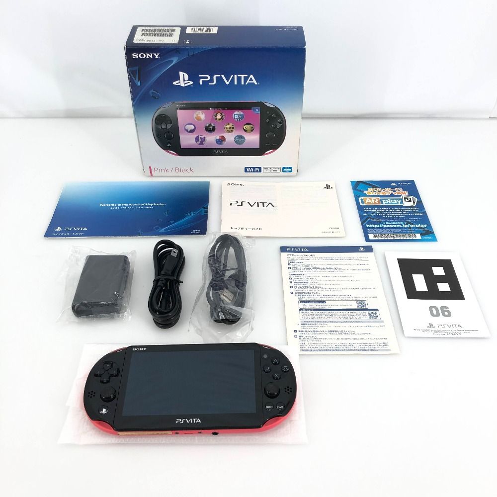 05w18935T 【PSVITA】PlayStation VITA 箱あり PCH-2000 ピンク 