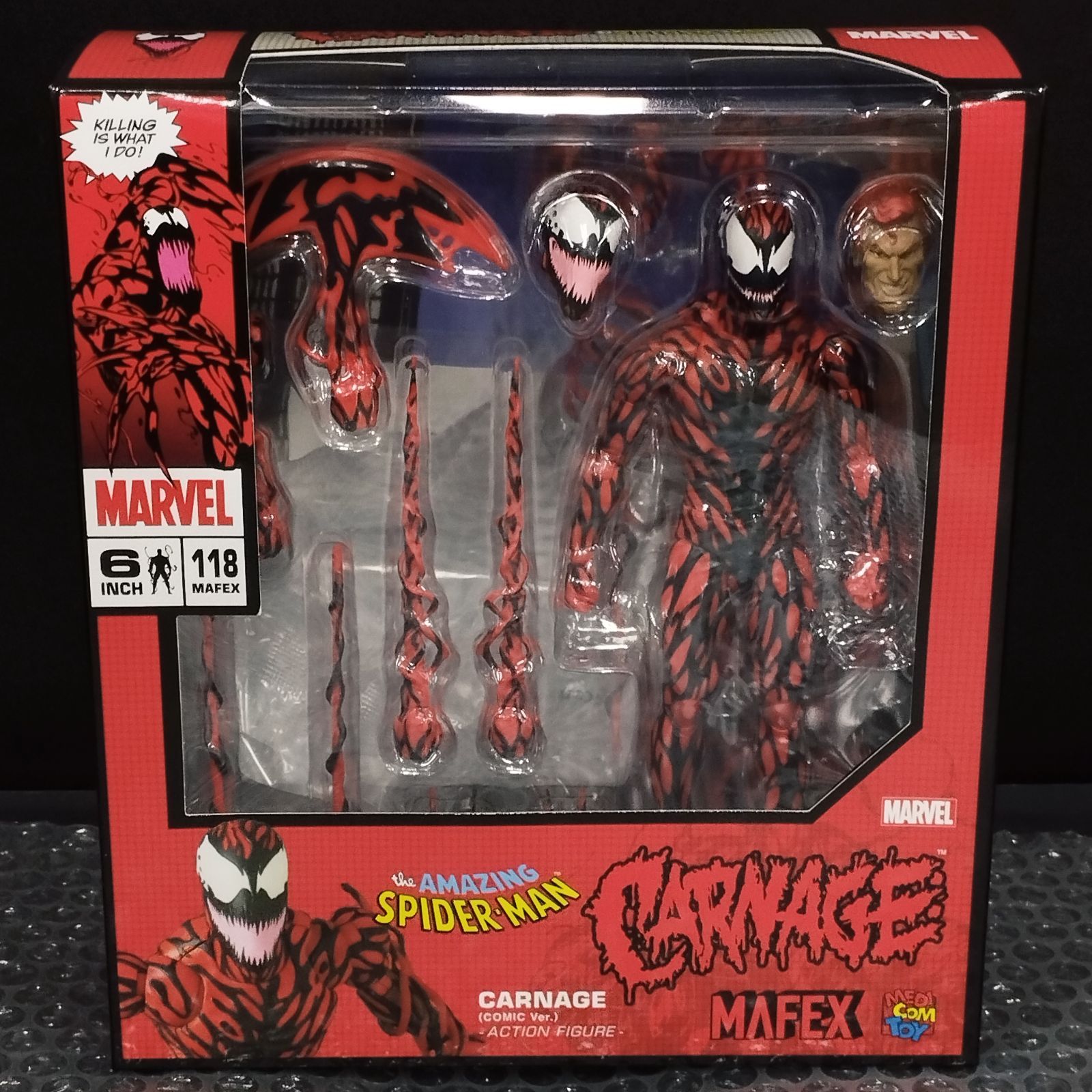 D38584】（未開封品）MAFEX No.118 カーネイジ COMIC Ver. フィギュア