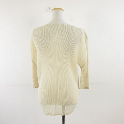 プリーツプリーズ PLEATS PLEASE イッセイミヤケ カーディガン 七分袖