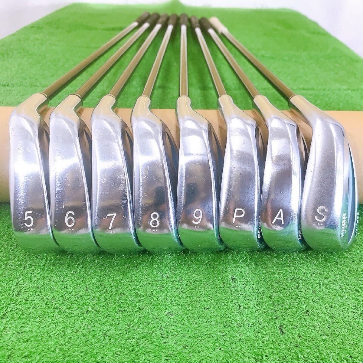 テ95☆プロギアis3 502 8本レディースアイアンセット M-30 PRGR 女性用 