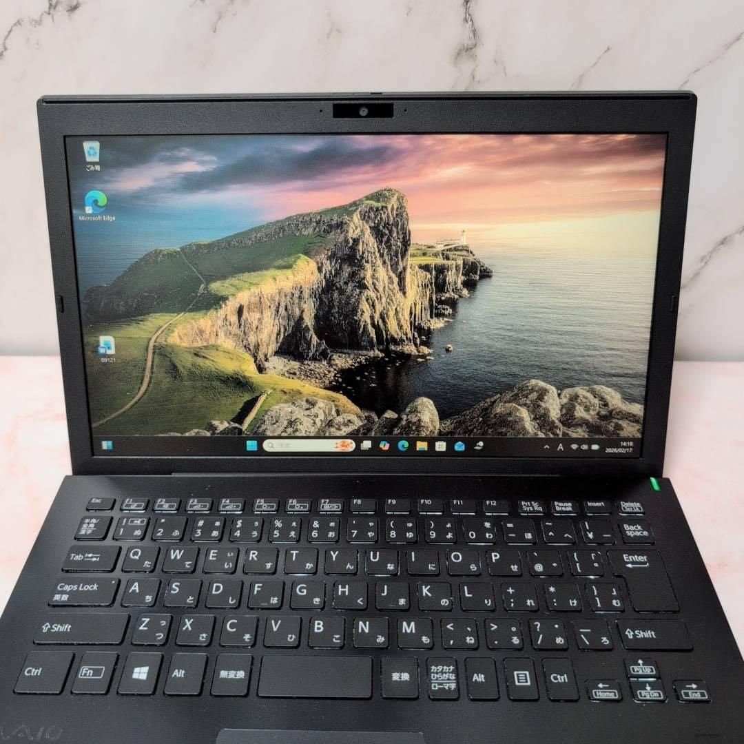 VAIO Pro PG 第10世代 i5 8GB SSD256GB Office Office付き 即納 VAIO Pro PG 第10世代 i5 8GB SSD256GB Office Office付き 即納