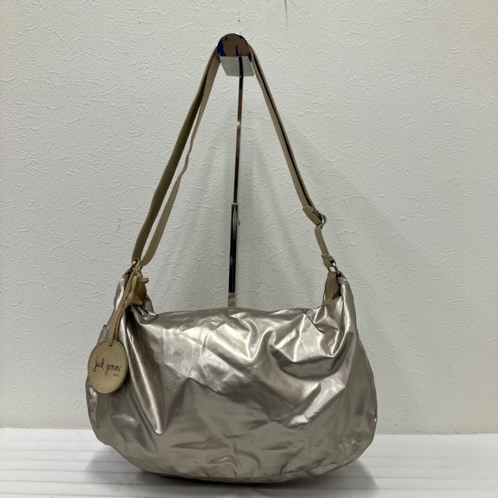 1248 jack gomme ジャックゴム ショルダーバッグ メタルカラー 