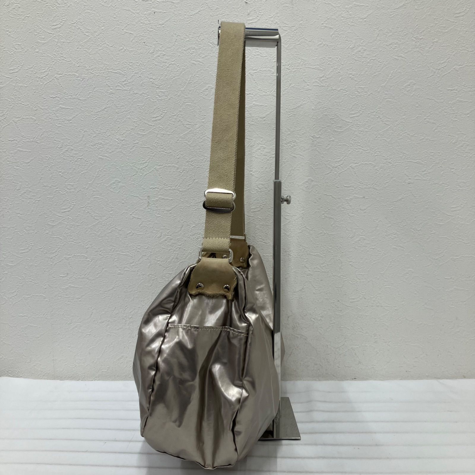 1248 jack gomme ジャックゴム ショルダーバッグ メタルカラー 