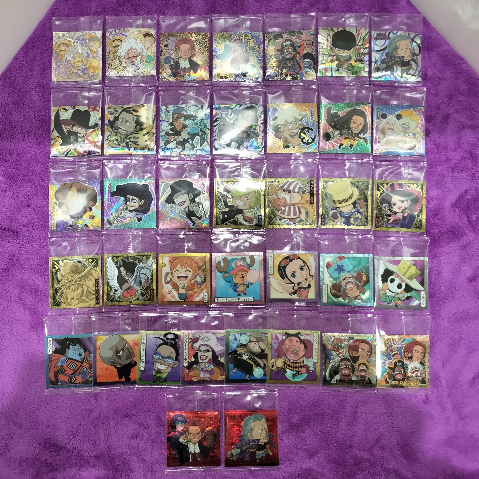 セミコンプ】38種 ワンピース ONE PIECE 14 大海賊 シール ウエハース
