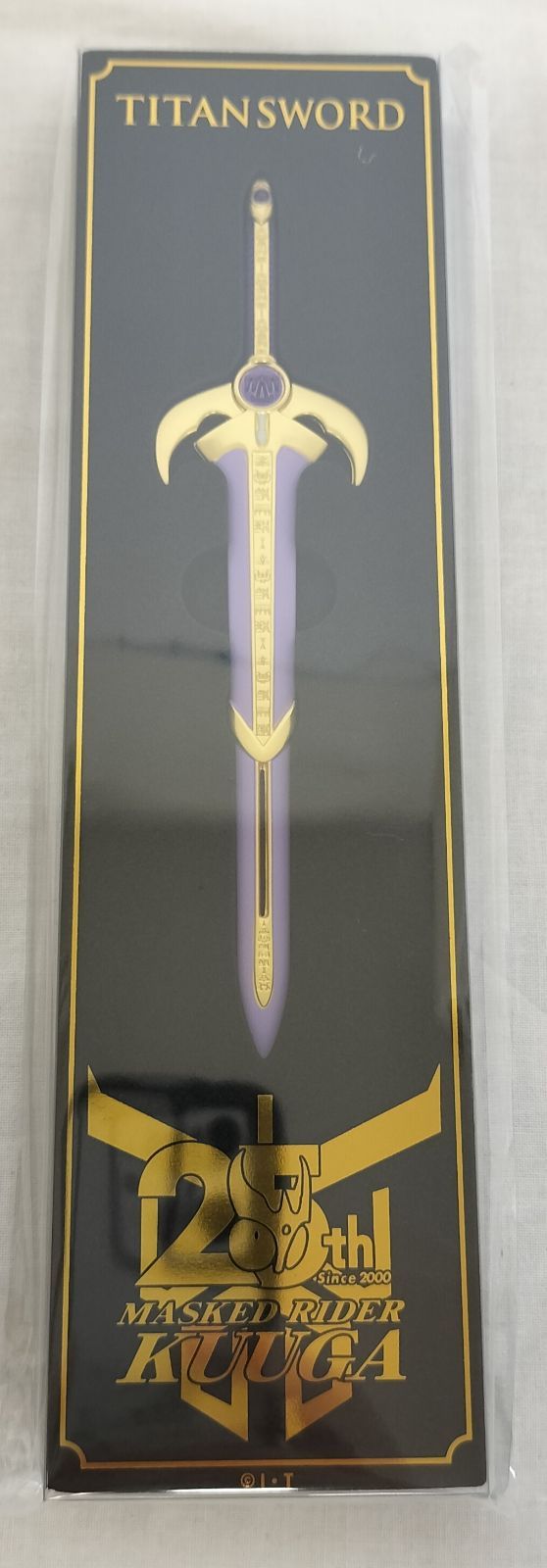 【新品未開封】超クウガ展 オリジナル スタンド付 タイタンソード ペーパーナイフ