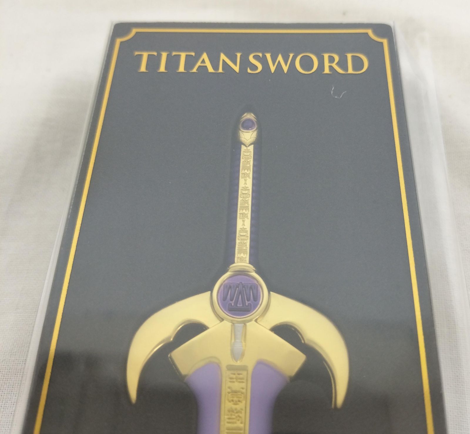 新品未開封】超クウガ展 オリジナル スタンド付 タイタンソード 