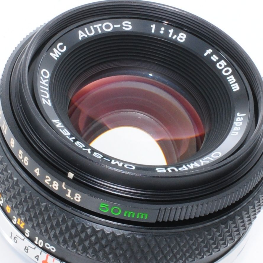 最終価格　オリンパス　ズイコー　50mm　F1.8（中古品）オールドレンズ 最終価格 オリンパス ズイコー 50mm F1.8（品）オールドレンズ 【公式