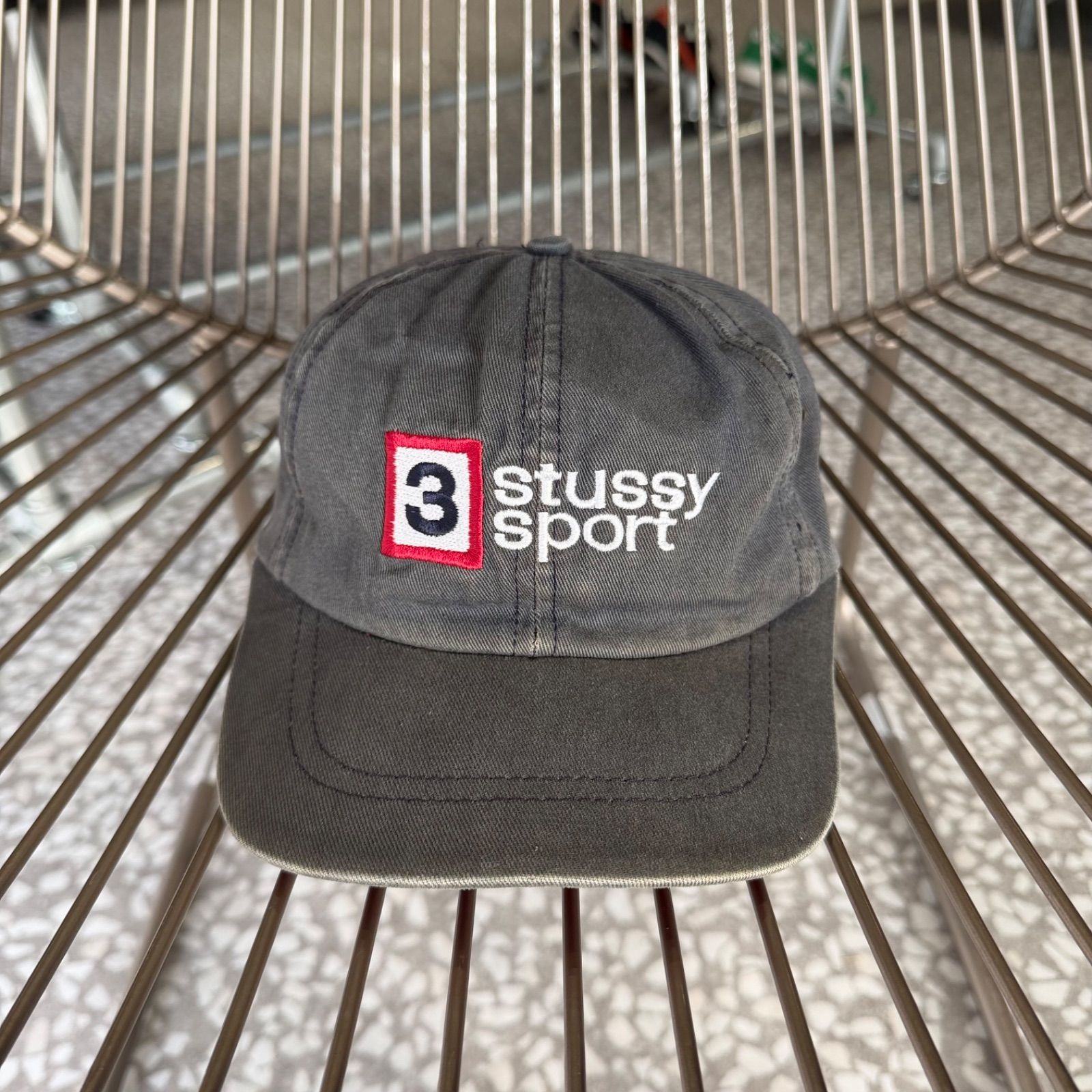 STUSSY / 90's usa製 cap size Free オールドステューシー 白タグ