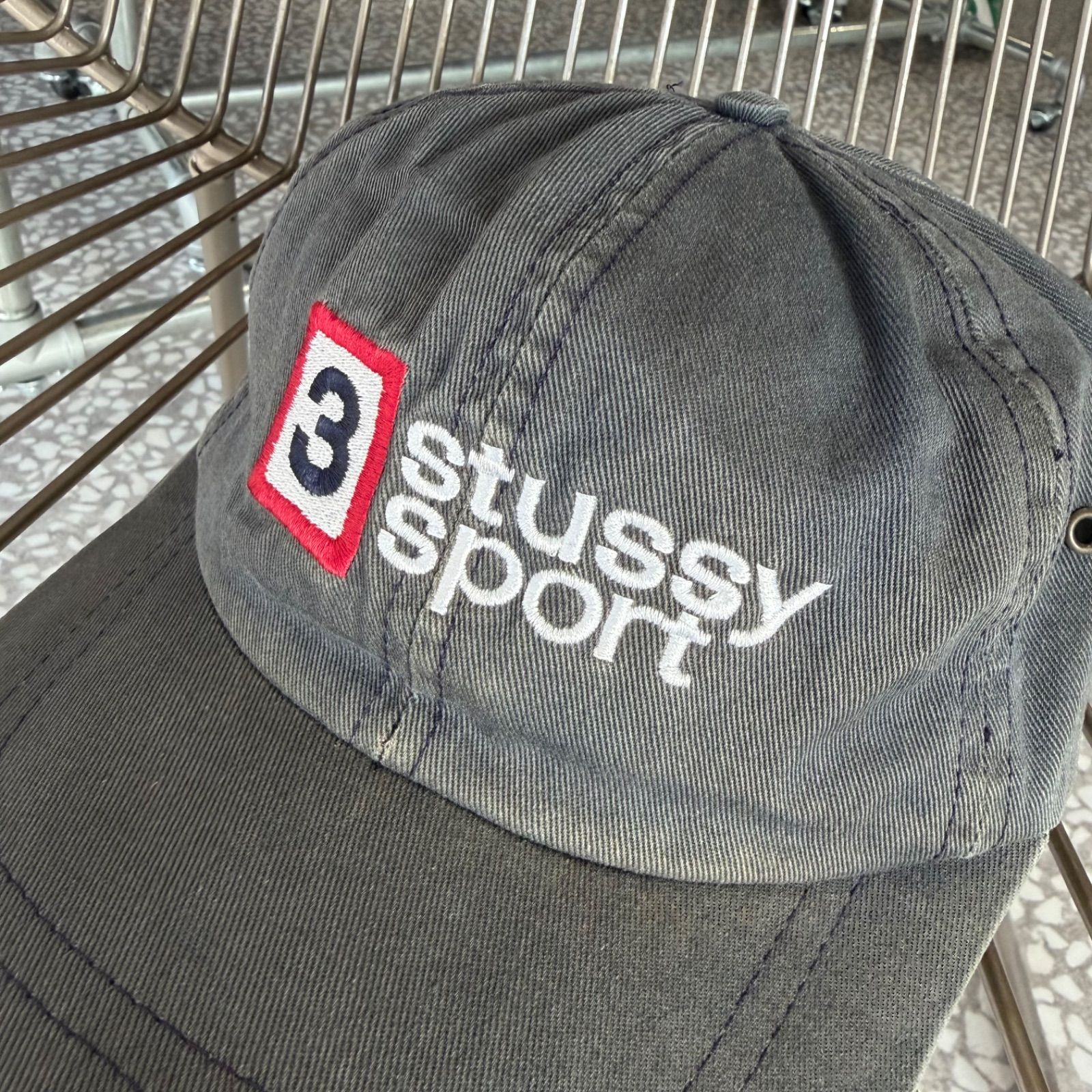 STUSSY / 90's usa製 cap size Free オールドステューシー 白タグ