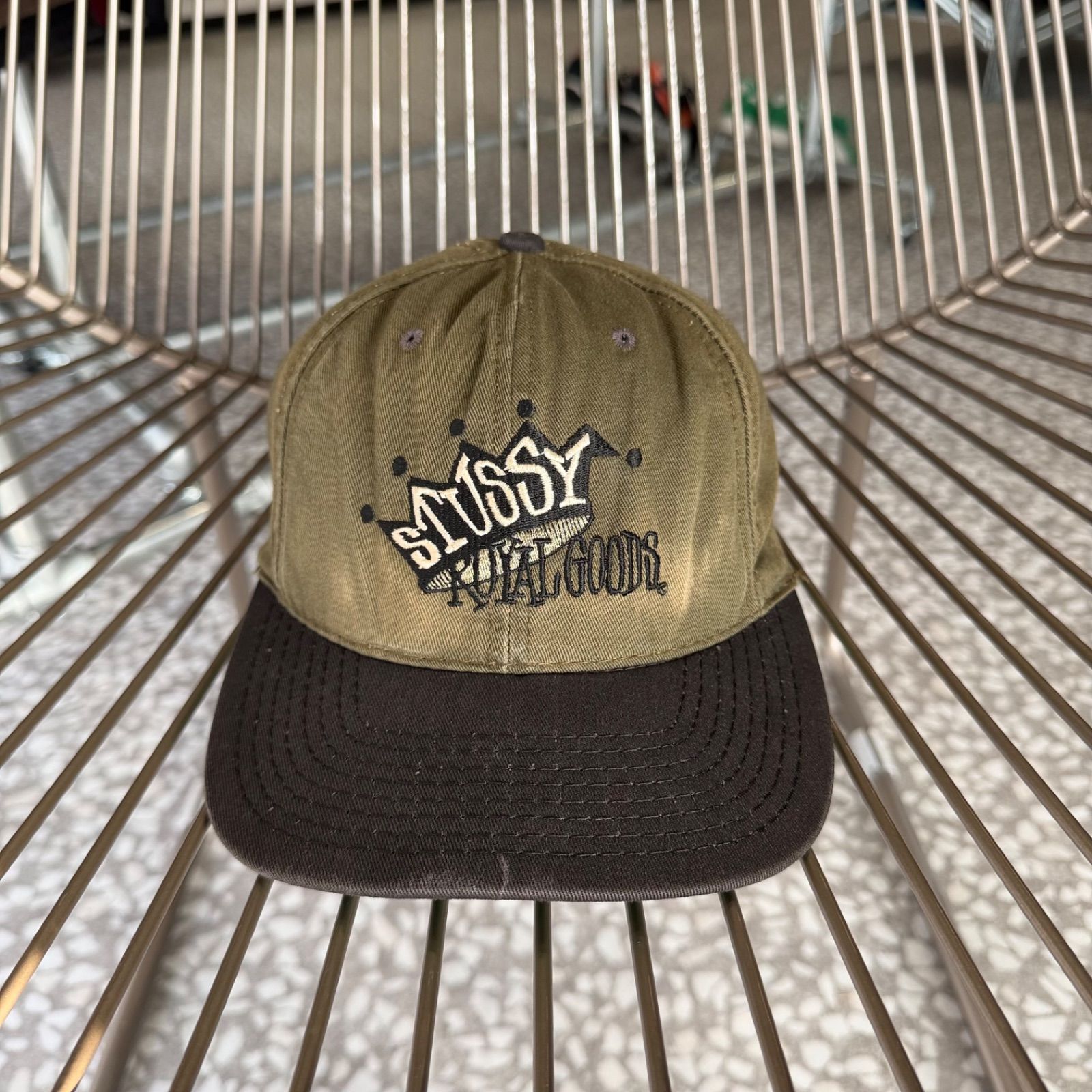 VINTAGE OLD STUSSY 80s CAP 帽子 old stussy 80s cap big league