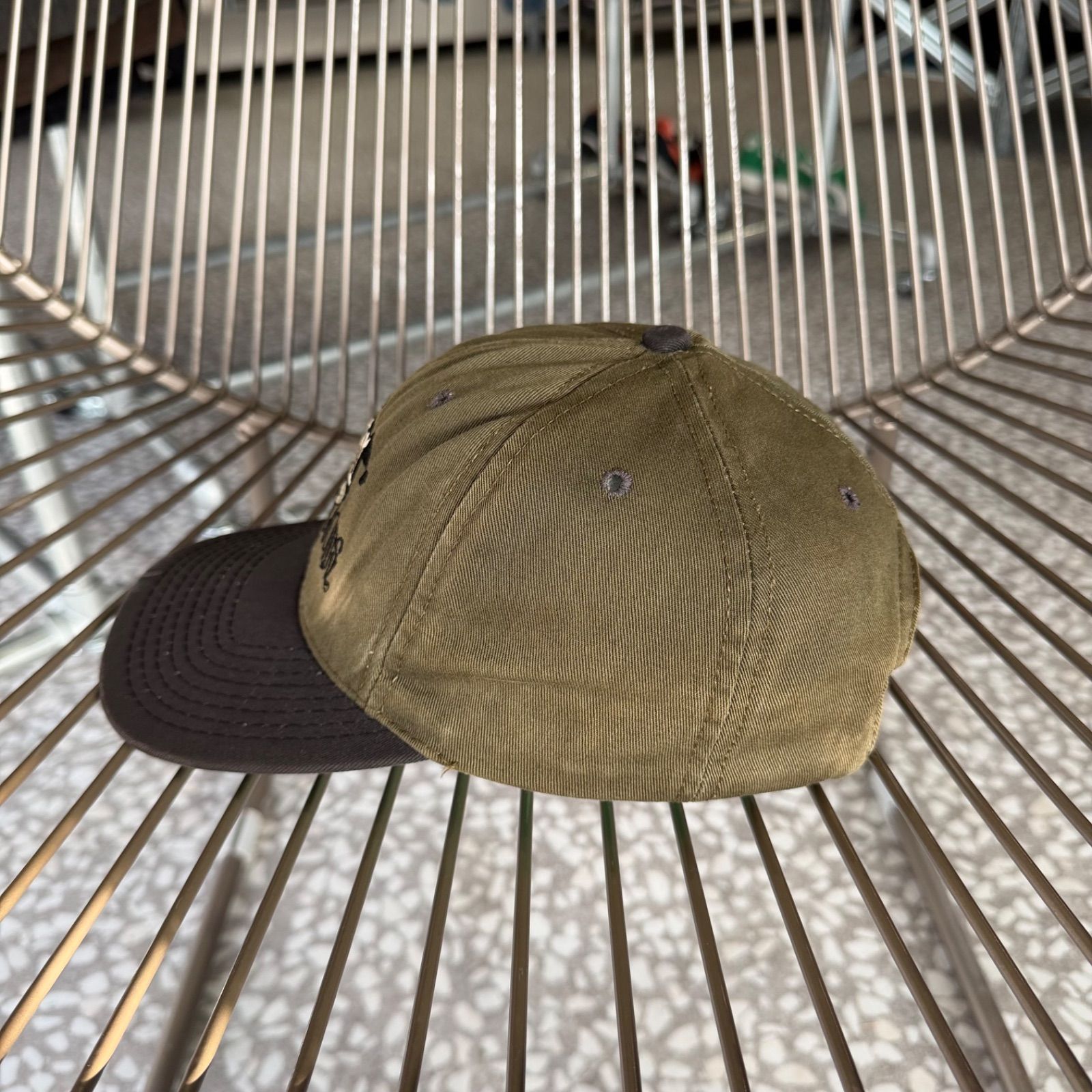 80s　USA製　STUSSY　キャップ　90s　オールドステューシー　アメリカ STUSSY / 80's usa製 logo cap size Free オールドステューシー 白タグ