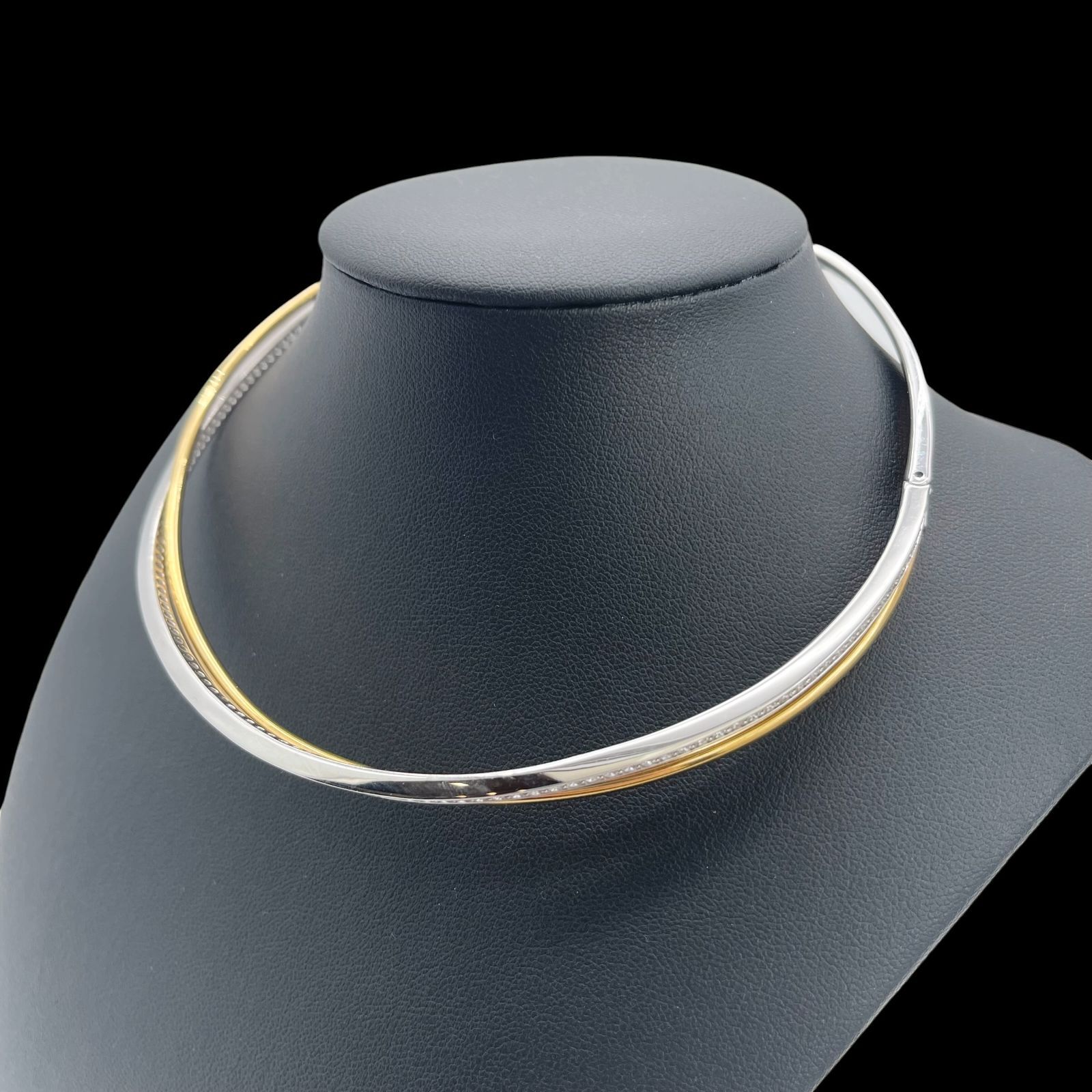 SWAROVSKI スワロフスキー チョーカー ネックレス ラウンドカット 