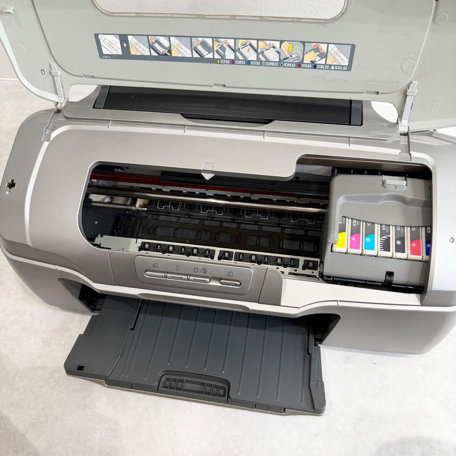EPSON エプソン プリンター PX-G920 通電確認済み - メルカリ