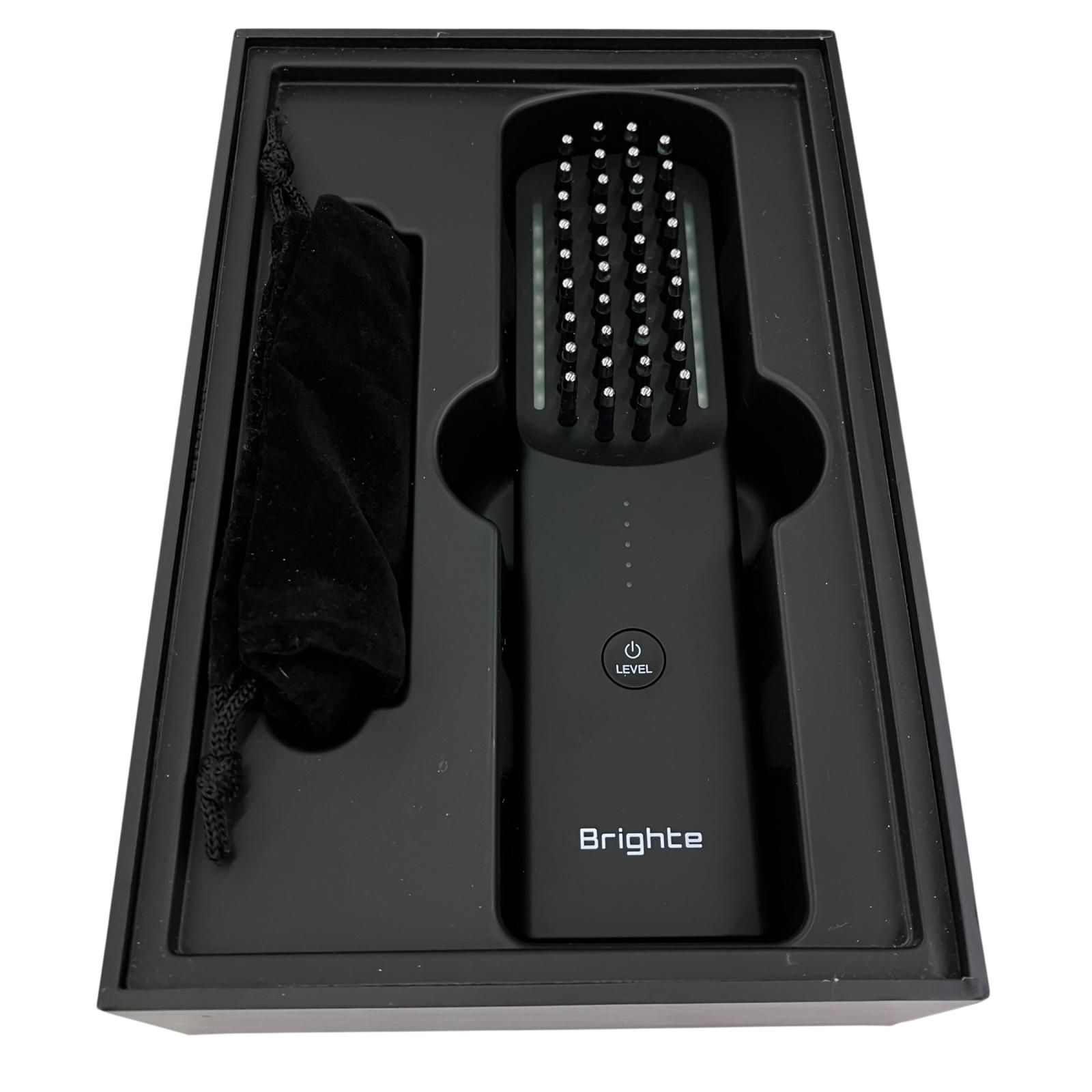 186000 Brighte ELEBRUSH LED ブラシ型美顔器 BRT-FS145B ブラック 箱 