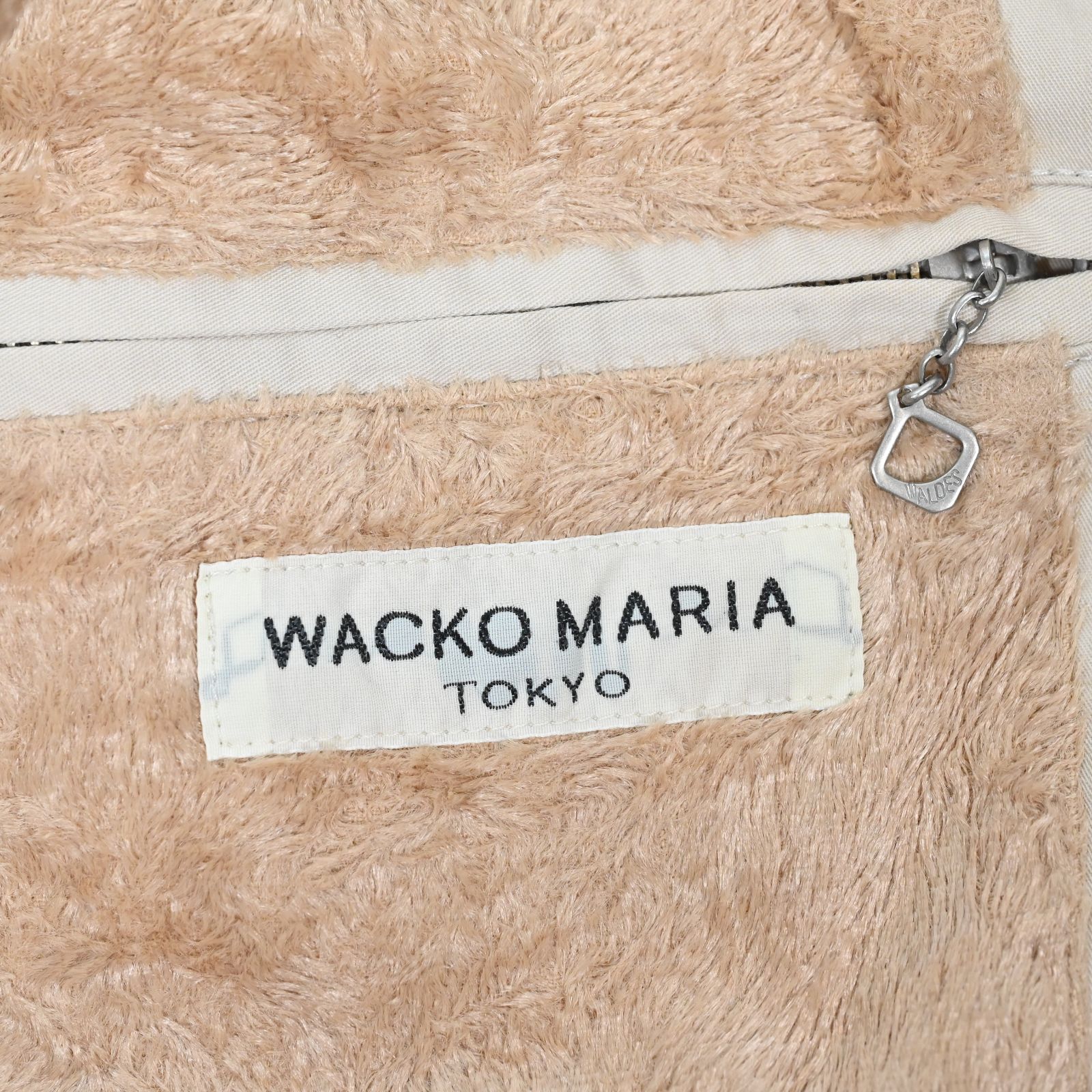 WACKO MARIA ワコマリア スイングトップ ジャケット ベージュ 刺繍 