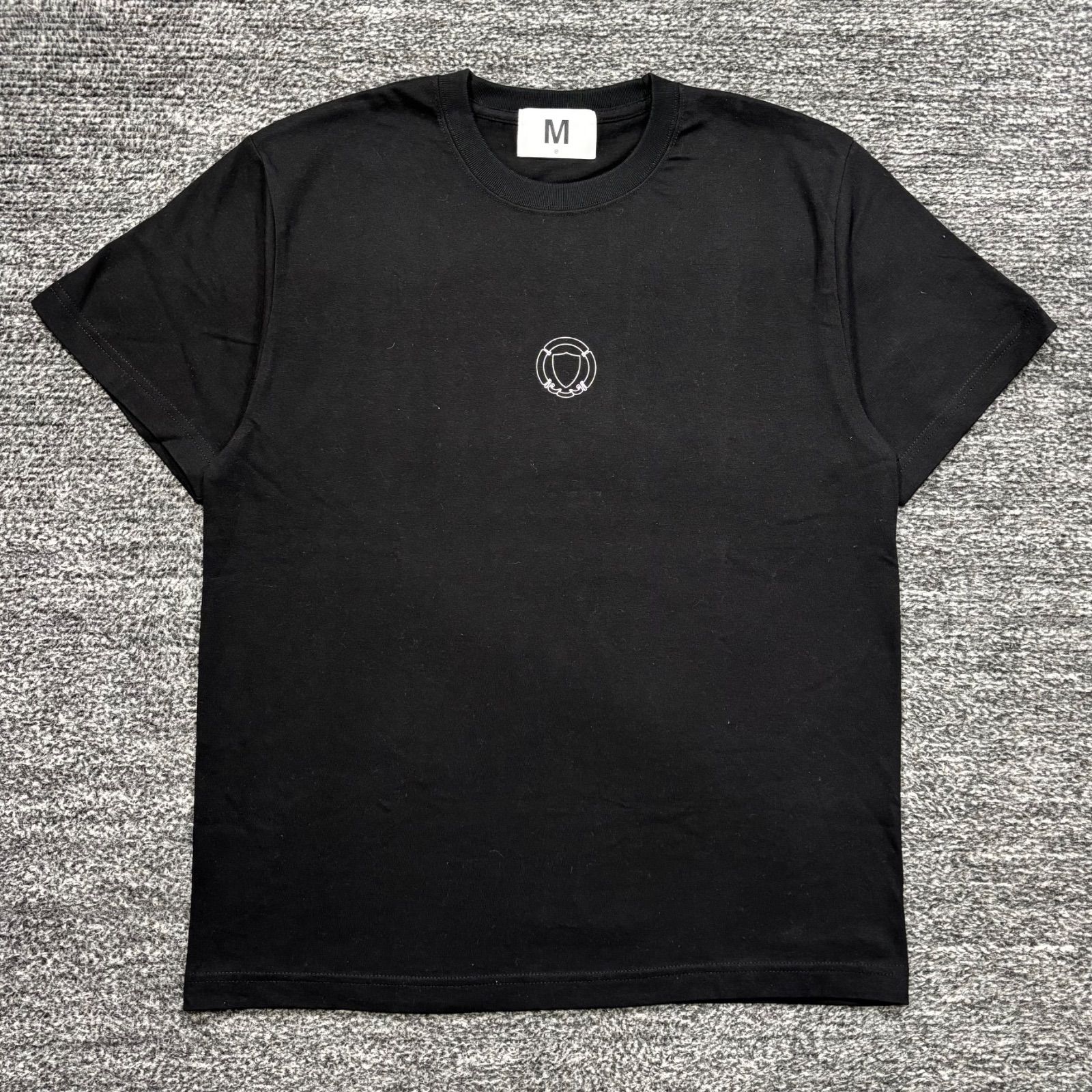 未使用品 FRAGMENT FRGMT UNIVERSITY TEE M BLACK フラグメント T 
