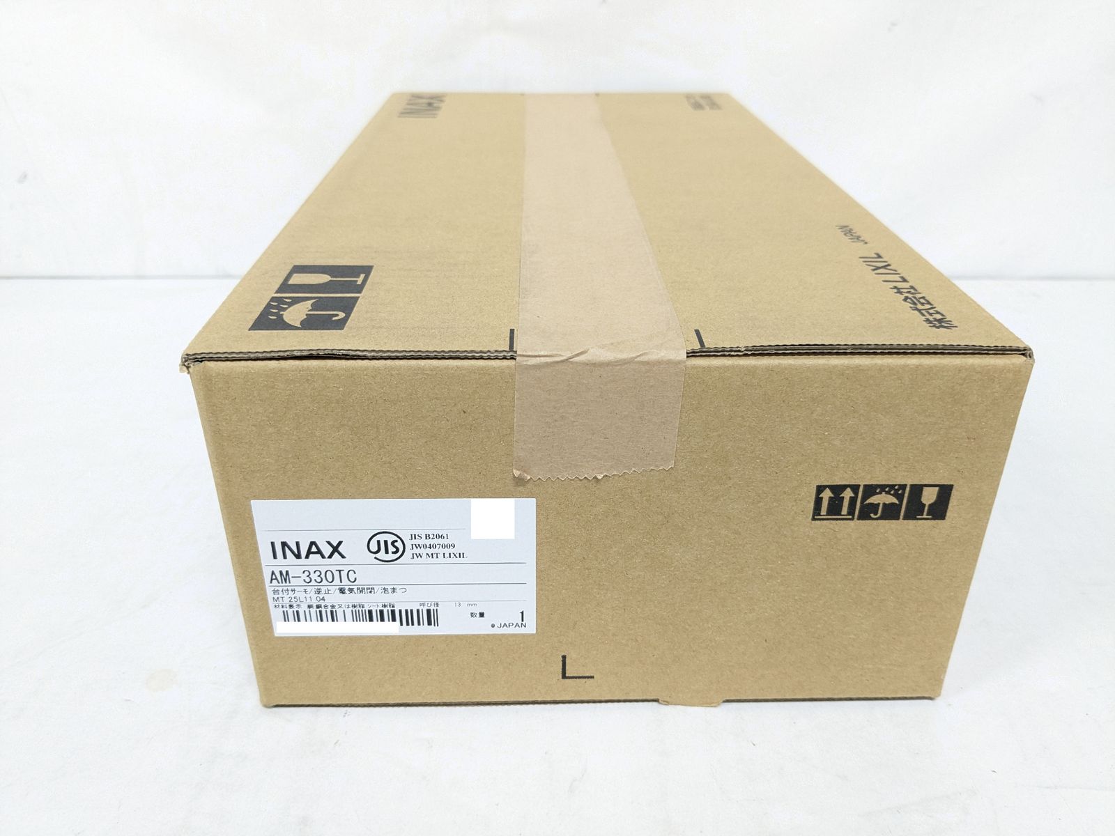 未開封 LIXIL/INAX サーモスタット付 自動水栓 AM-330TC オート 