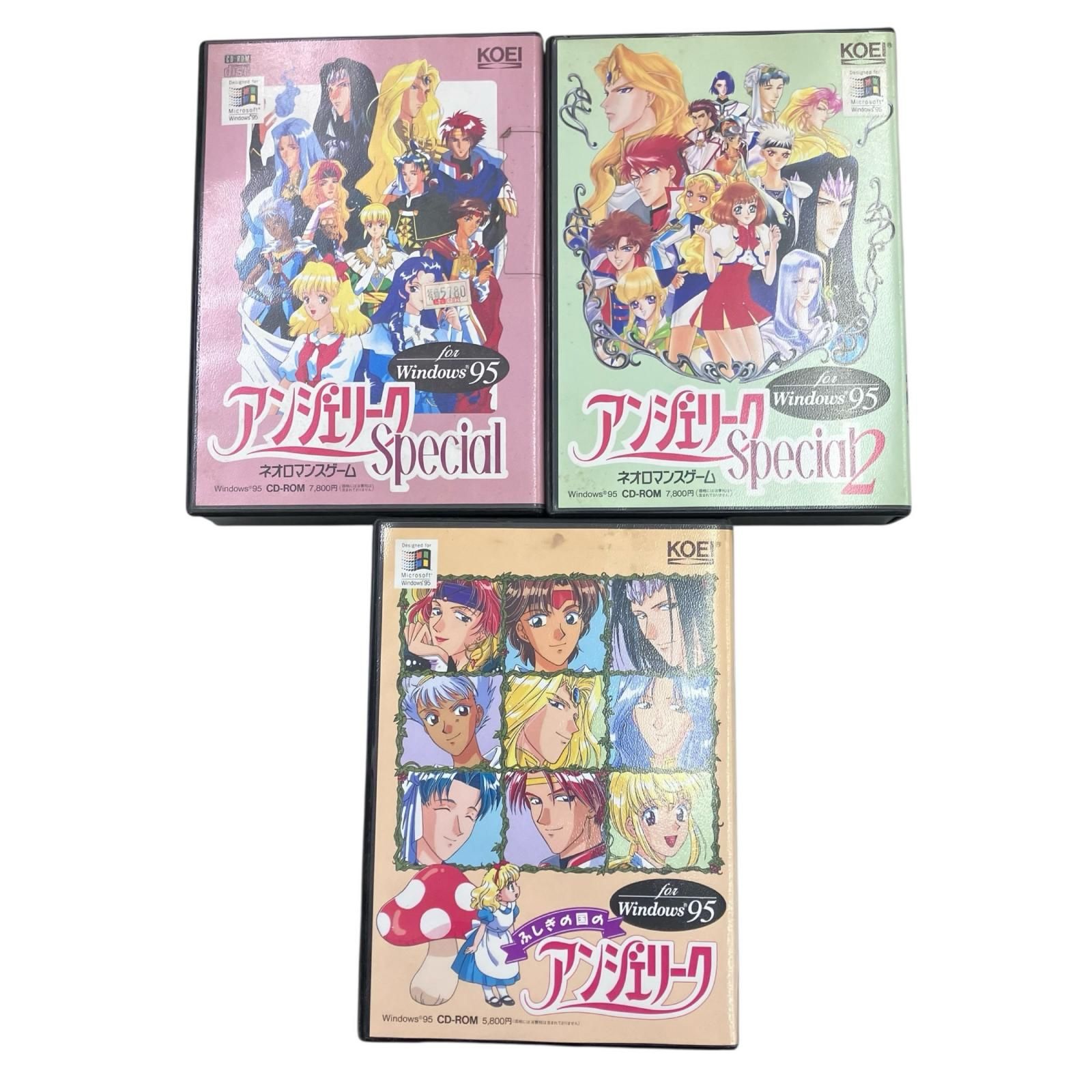 139032 動作未確認 KOEI 光栄 アンジェリーク Windows95用 CDソフト 3