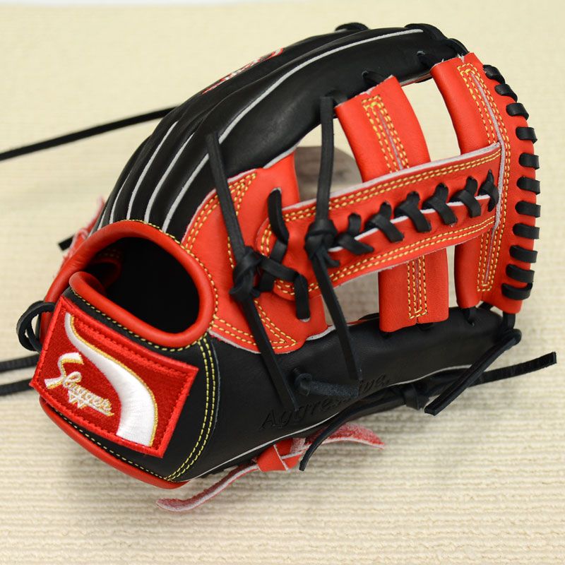Slugger 赤 軟式グローブ 右投げ用 Slugger 赤 軟式グローブ 右投げ用