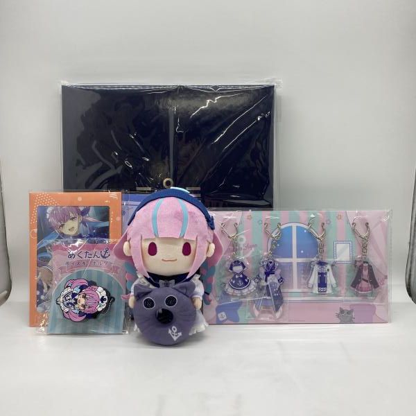 中古】開封・マスコットのカラビナ欠品)湊あくあ 活動6周年記念 フル 