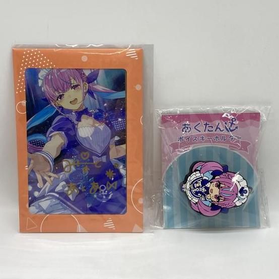 中古】開封・マスコットのカラビナ欠品)湊あくあ 活動6周年記念 フル 