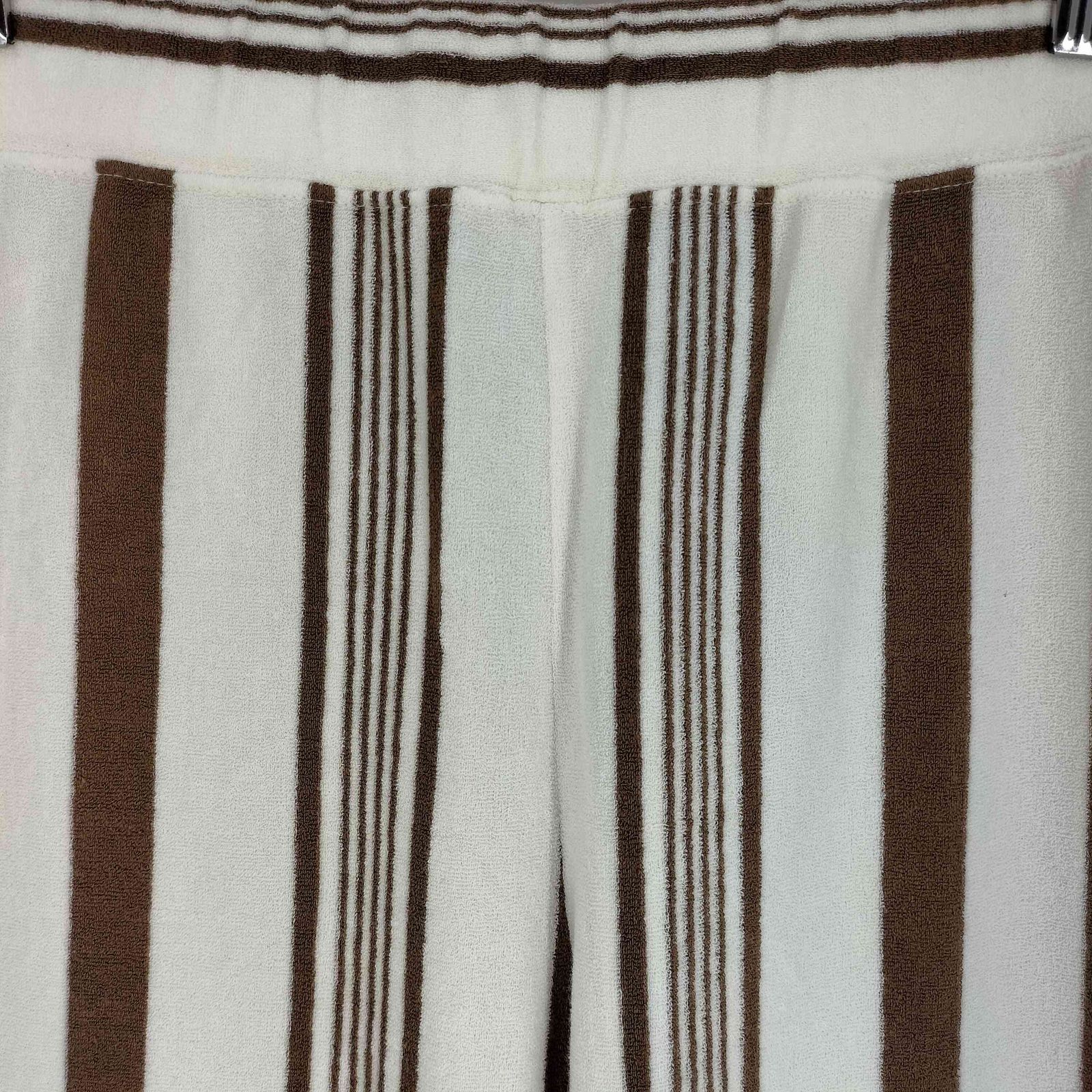 フィーニー PHEENY 24SS PILE BORDER FLARED PANTS パイル ボーダー