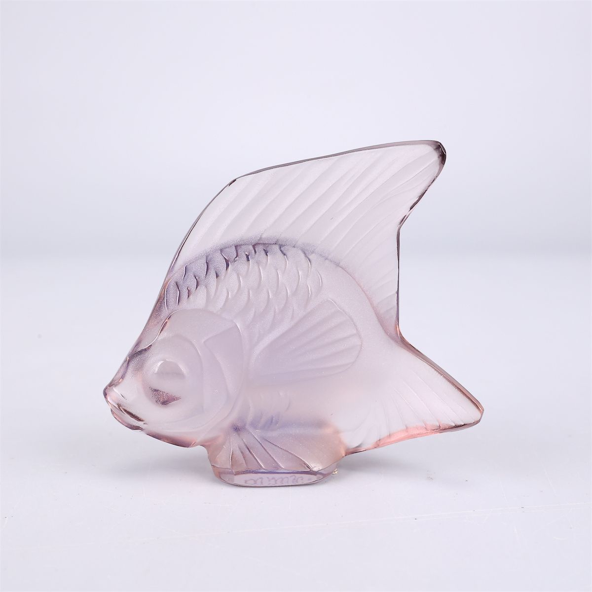 Rene Lalique 【ルネ・ラリック】 クリスタルガラス 二色 金魚 小置物