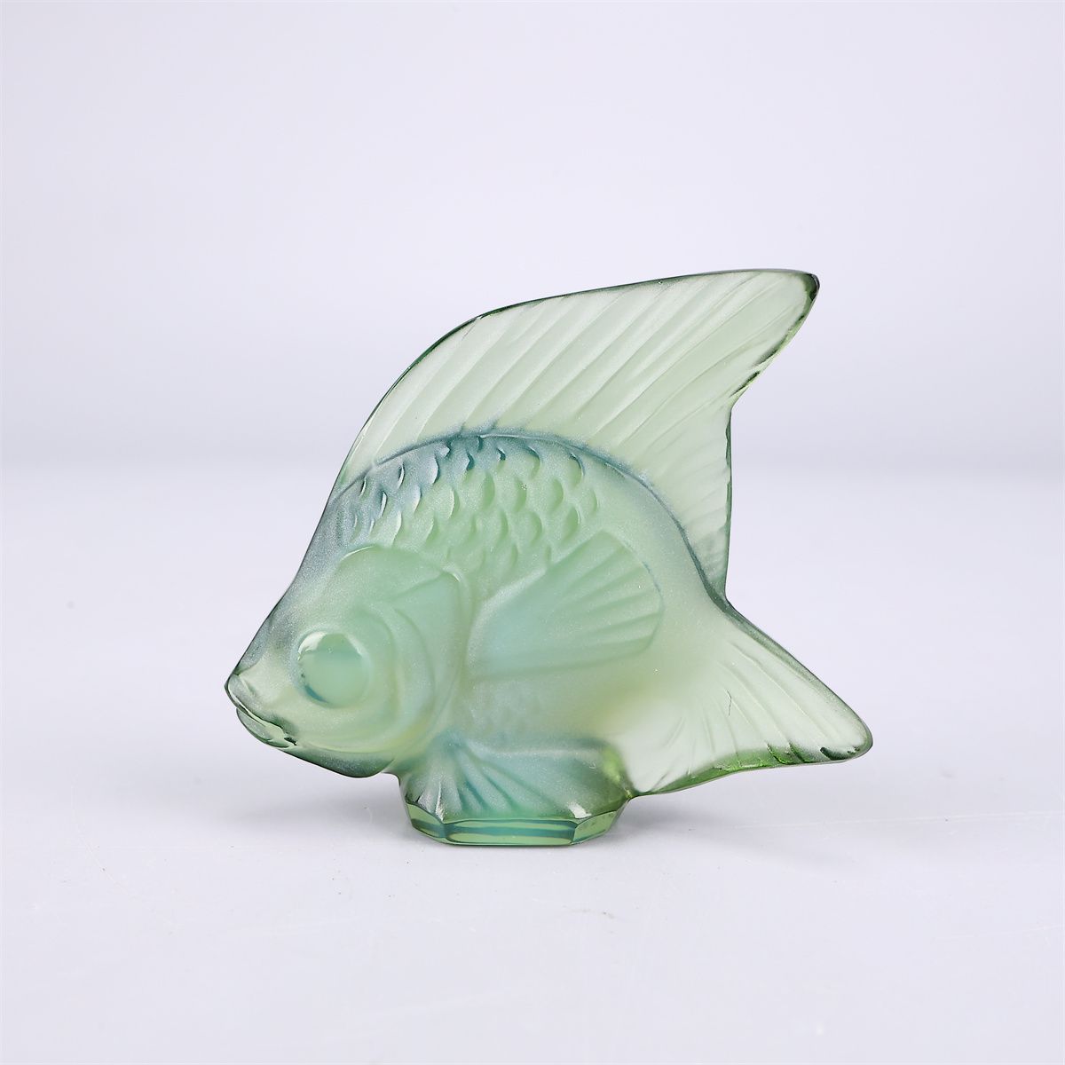 Rene Lalique 【ルネ・ラリック】 クリスタルガラス 二色 金魚 小置物