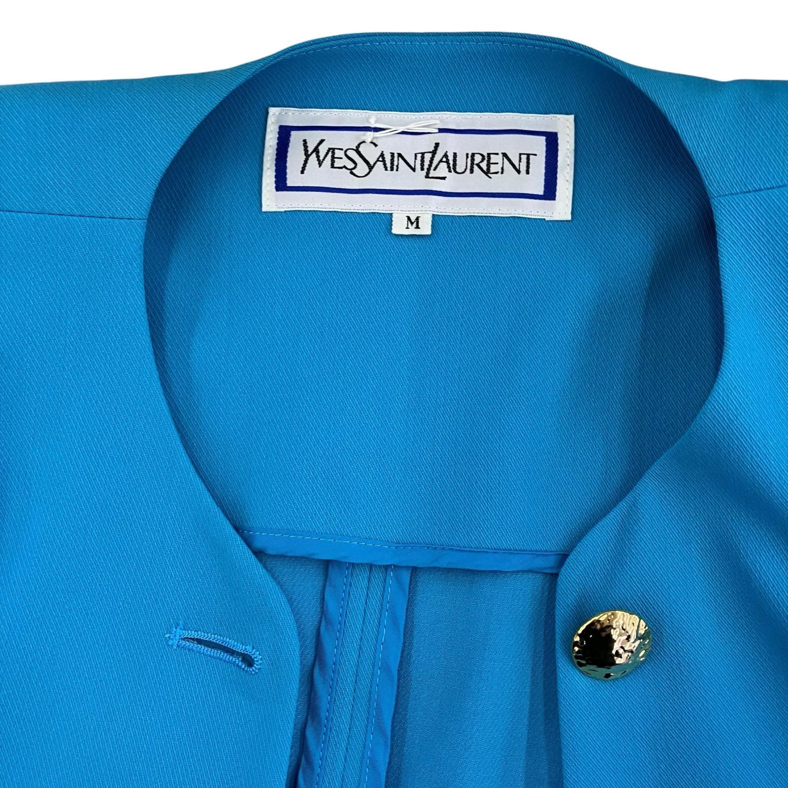 186005 YVES SAINT LAURENT イヴ・サンローラン セットアップ スーツ