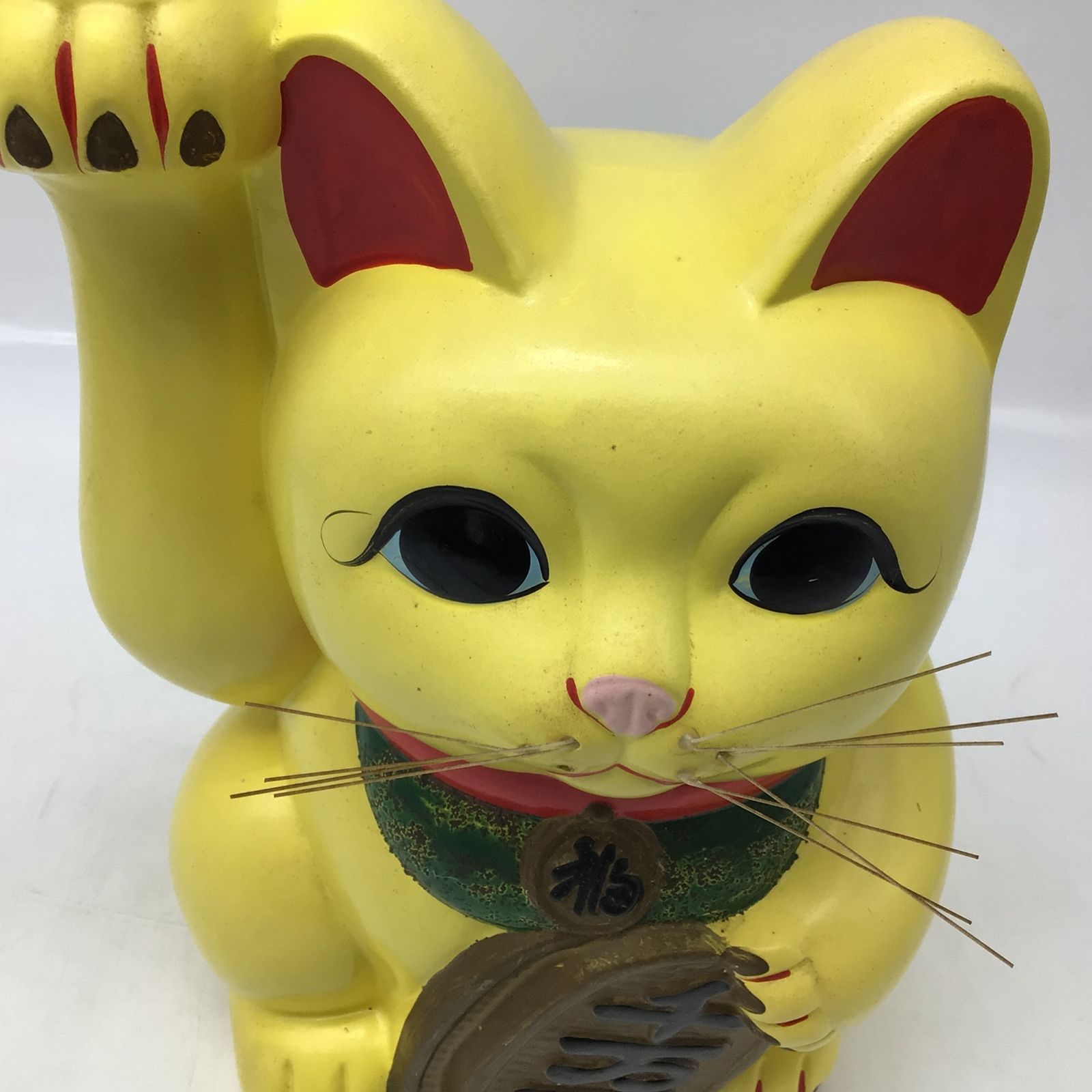 アフタヌーンティー ナタリーレテ 招き猫 イエロー 招き猫 黄色い置物