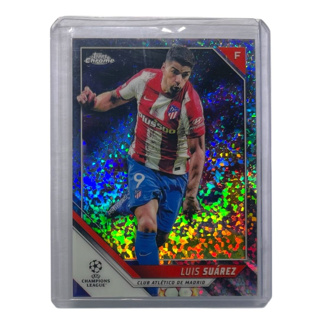 TOPPS サッカーカード CHROME LUIS SUAREZ ATLETICO DE MADRID /275