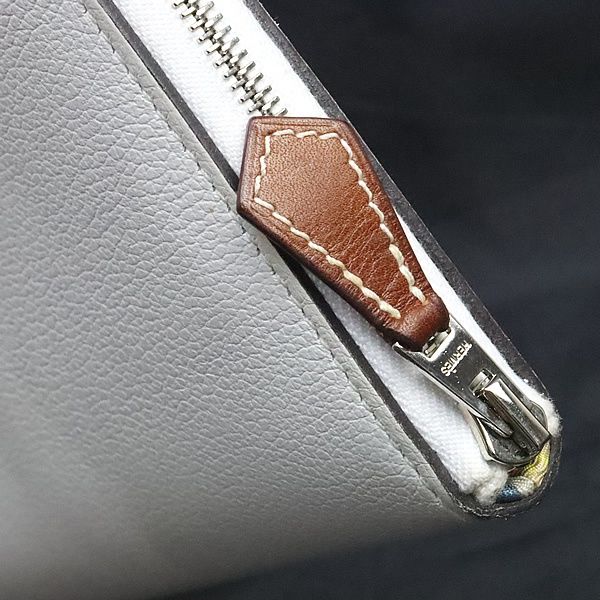 【広尾店】エルメス HERMES アザップロング シルクイン 長財布 エバーカラー 白 B刻印(2023年製) 【18883】 広尾店】エルメス HERMES アザップロング シルクイン 長財布 エバー