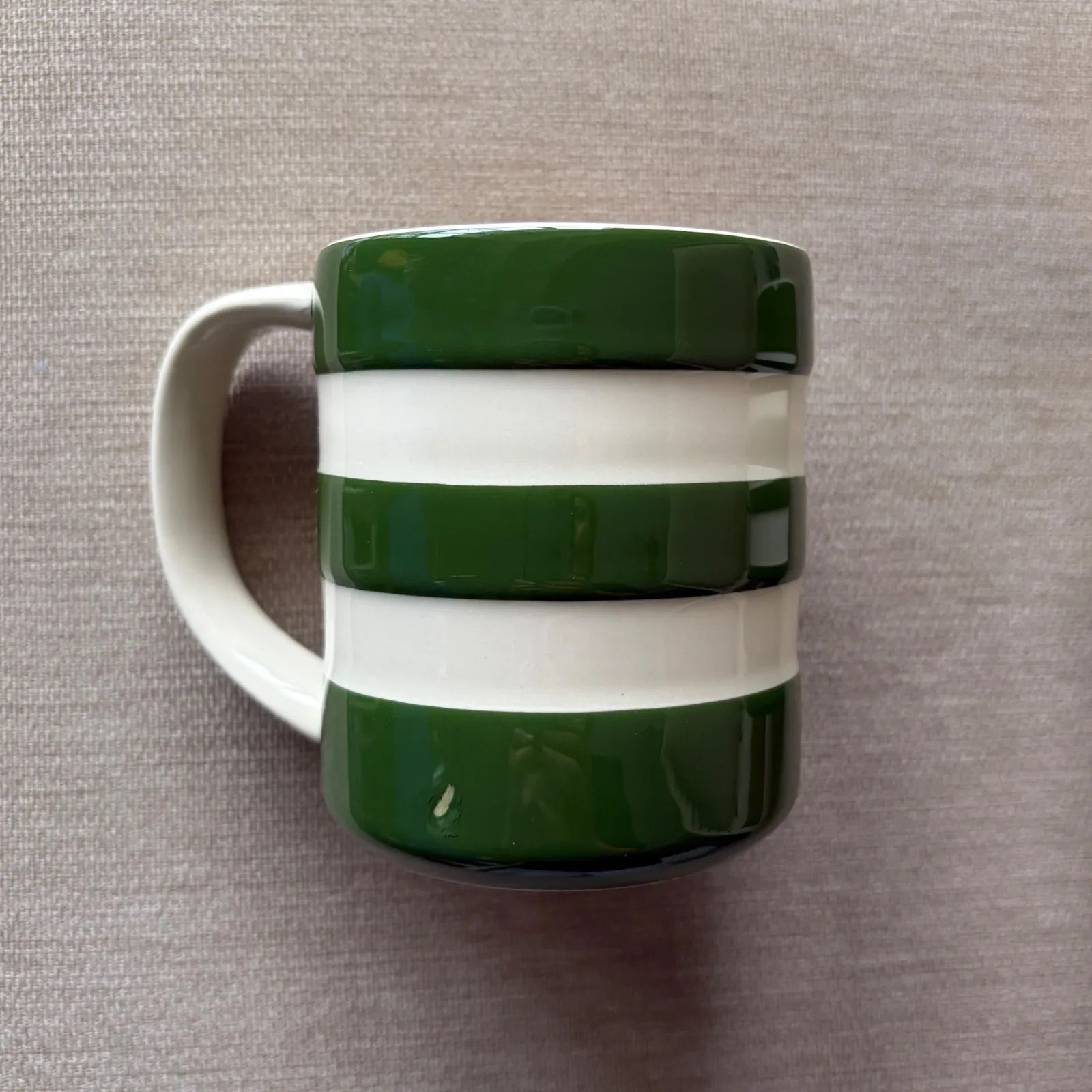 訳あり特価】コーニッシュウェア｜10oz｜マグカップ｜グリーン｜1個