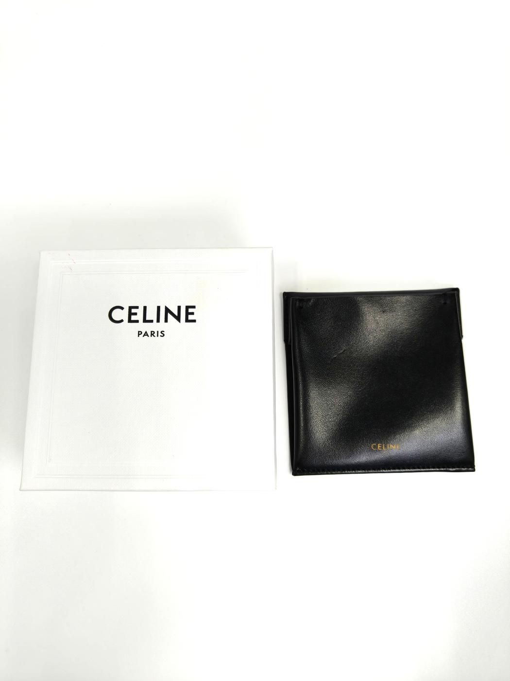 CELINE セリーヌ ノット スモールフープ ピアス ゴールド 管理番号