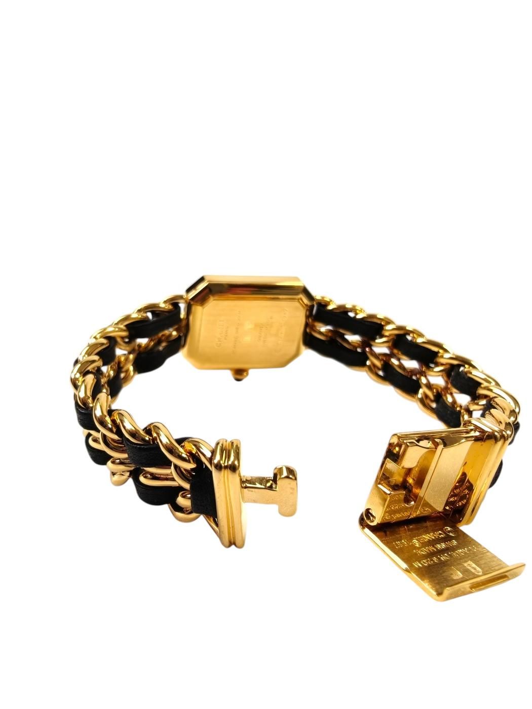 CHANEL シャネル プルミエール Mサイズ H0001 腕時計 クオーツ ゴールド 管理番号：11245 CHANEL シャネル プルミエール Mサイズ H0001 腕時計 クオーツ