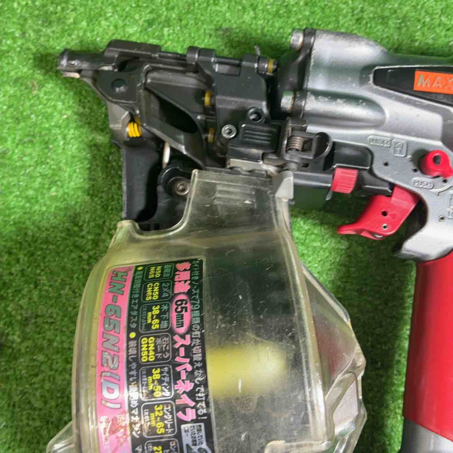 中古品】 マックス (MAX) 高圧エア釘打ち機 HN-65N2(D)-G 【藤沢店 