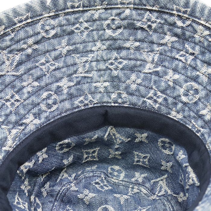 LOUIS VUITTON ルイ・ヴィトン モノグラムデニム バケットハット