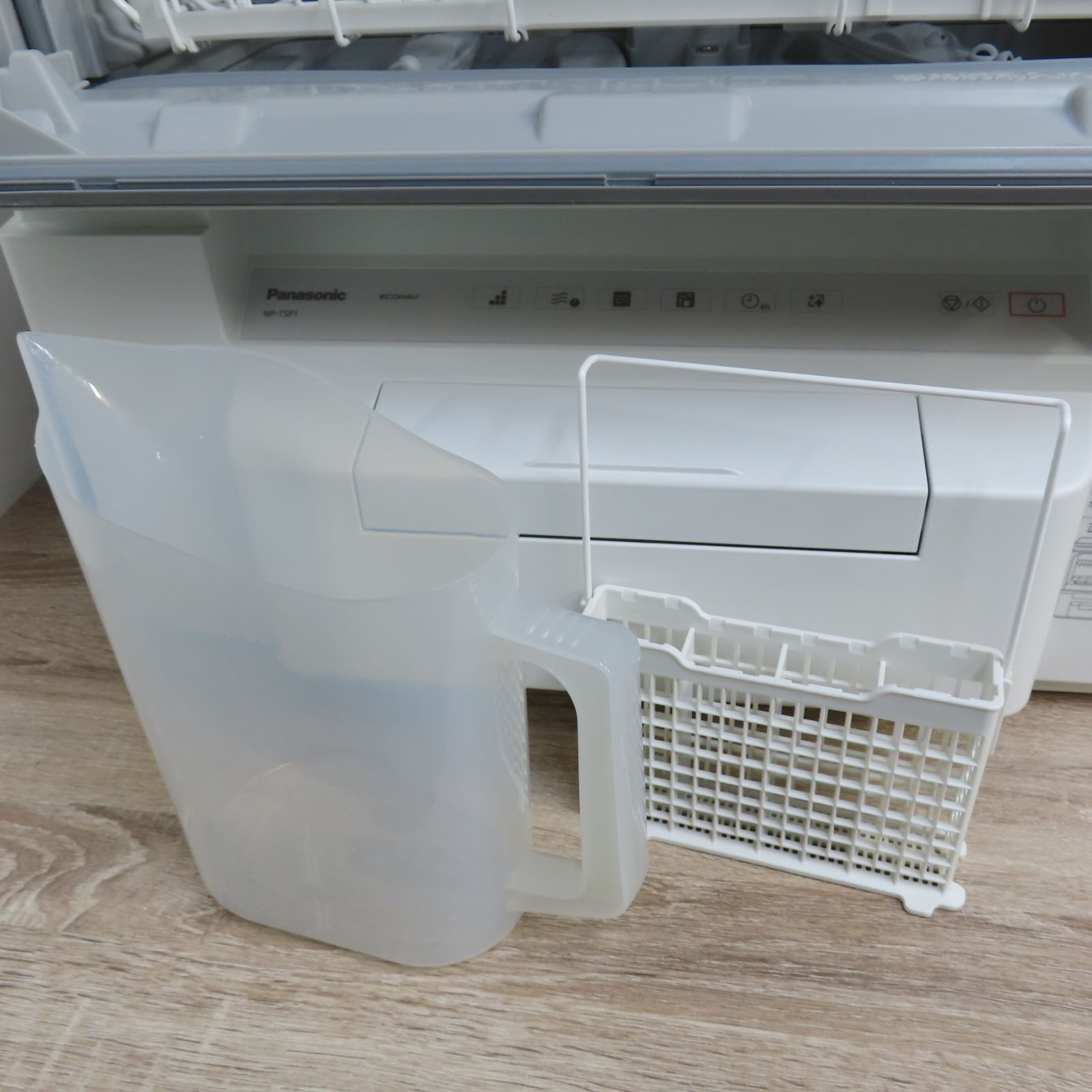 美品 Panasonic パナソニック NP-TSP1-W 電気 食器洗い乾燥機 2023年製 