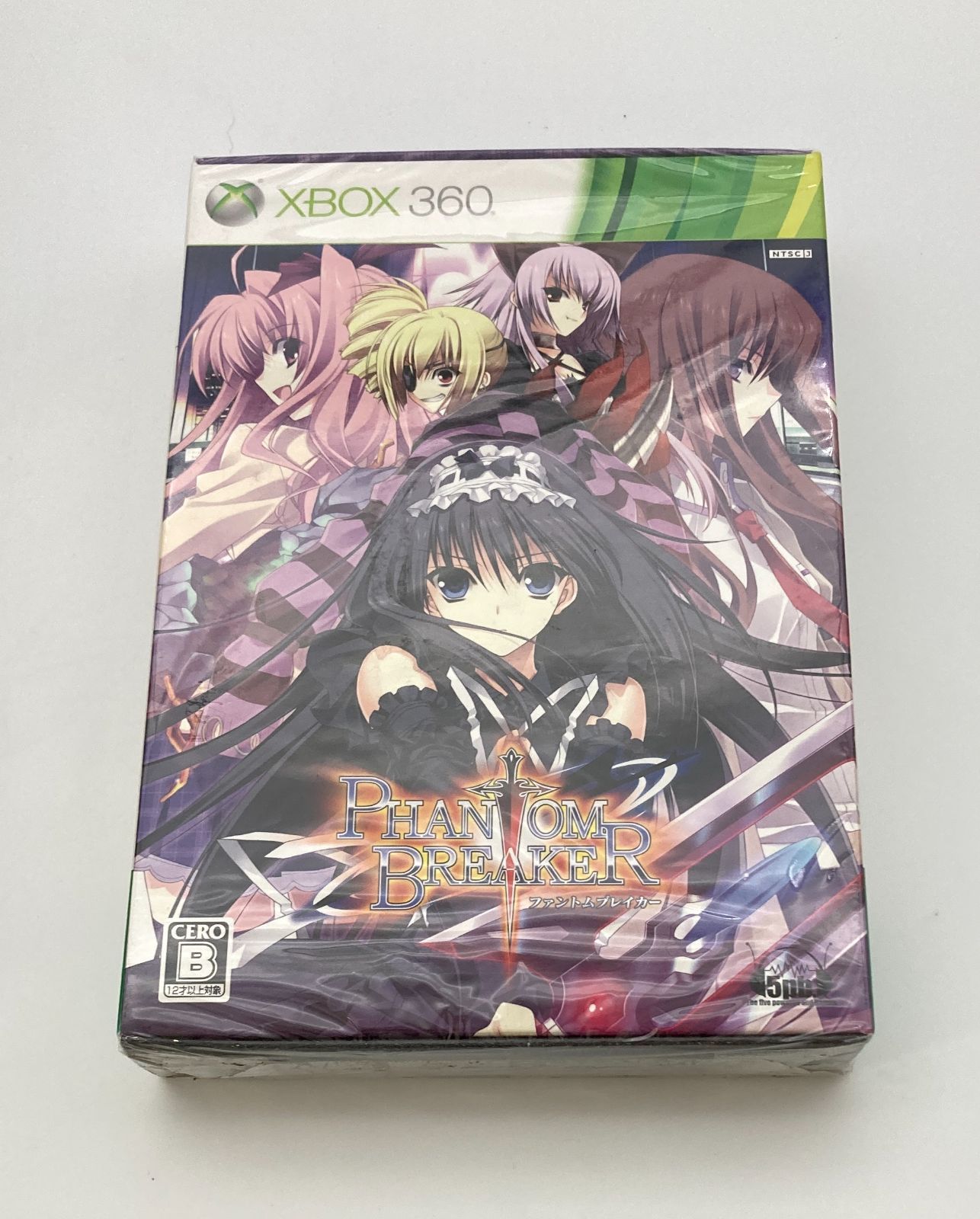 Xbox 360 2D対戦格闘ゲーム『ファントムブレイカー』の初回限定版 新品未開封！管理No.A035