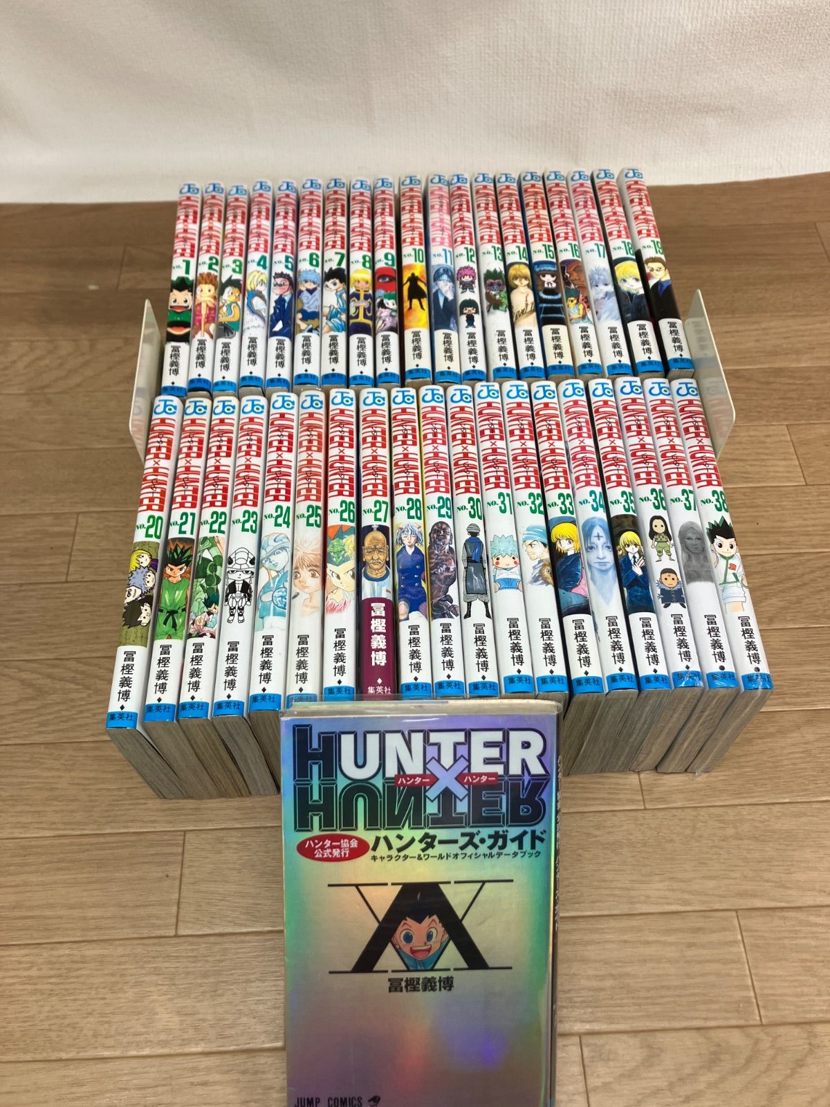 ②【未開封3冊】ハンターハンター HUNTER×HUNTER 1~38巻 コミック全巻