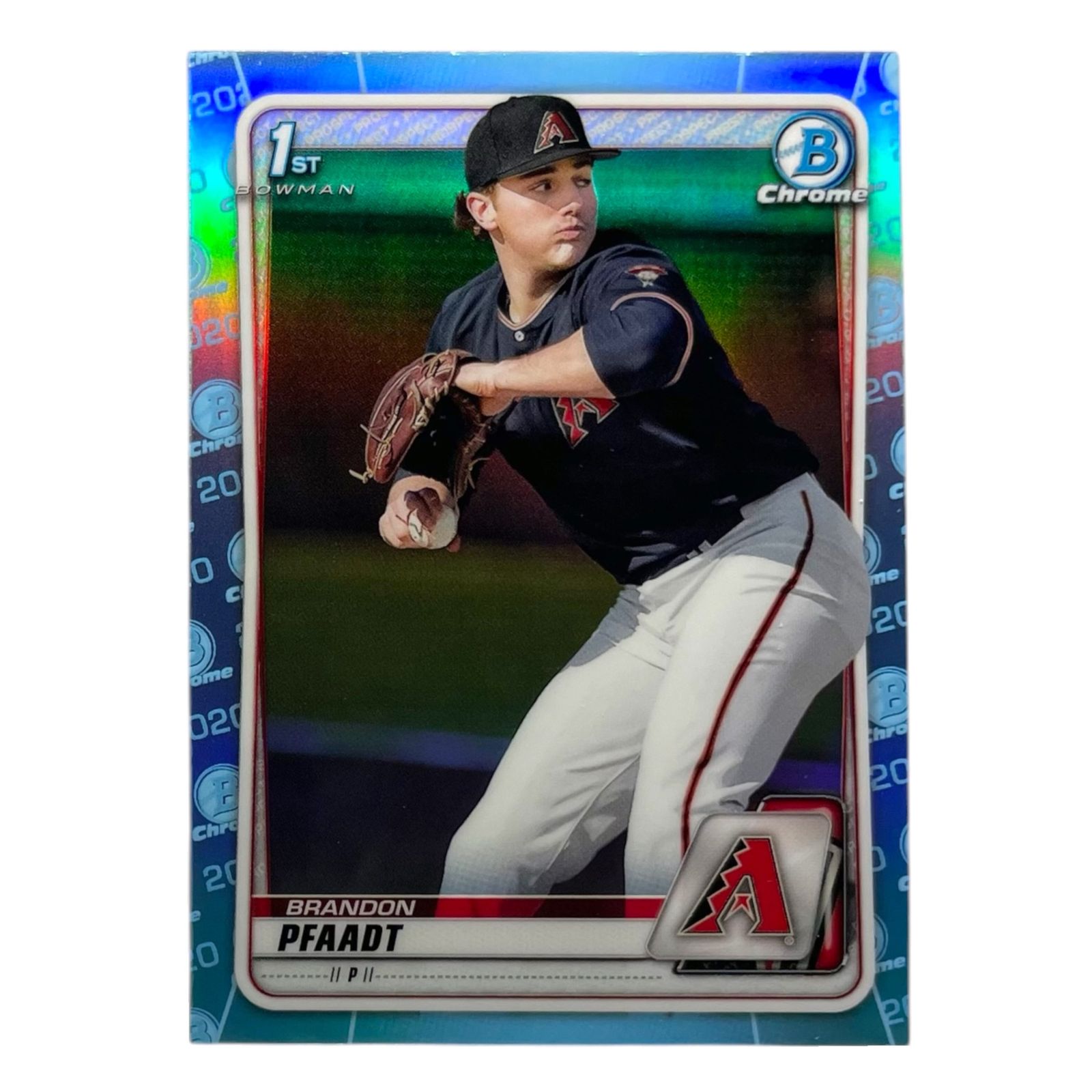 TOPPS MLBカード BOWMAN CHROME 1ST BRANDON PFAADT ARIZONA 