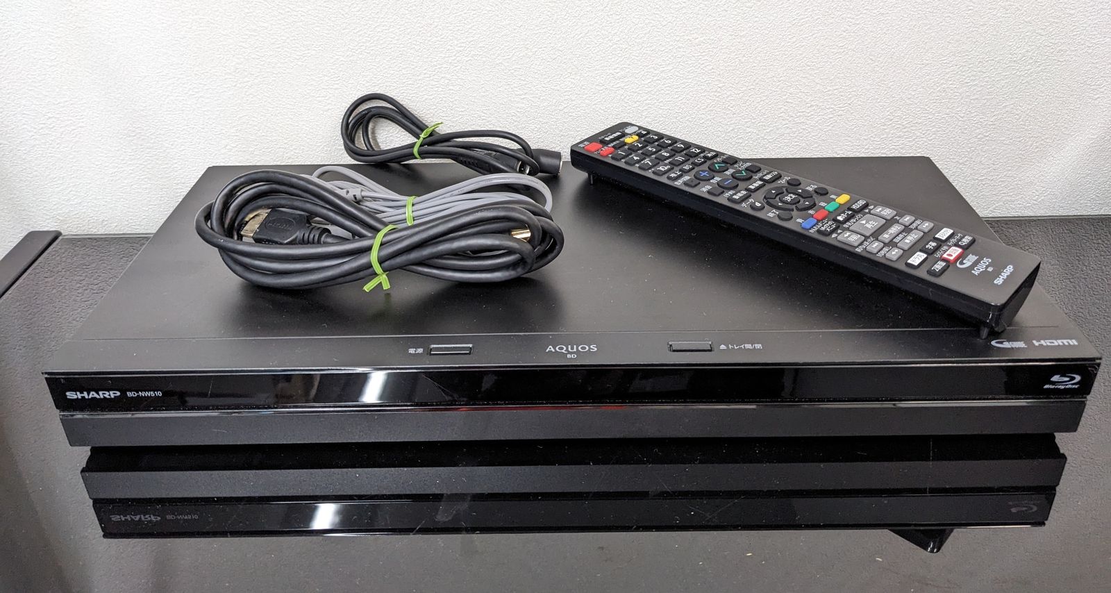 SHARP◇AQUOS BD/HDDレコーダー BD-NW510 500GB 2番組同時録画可能 