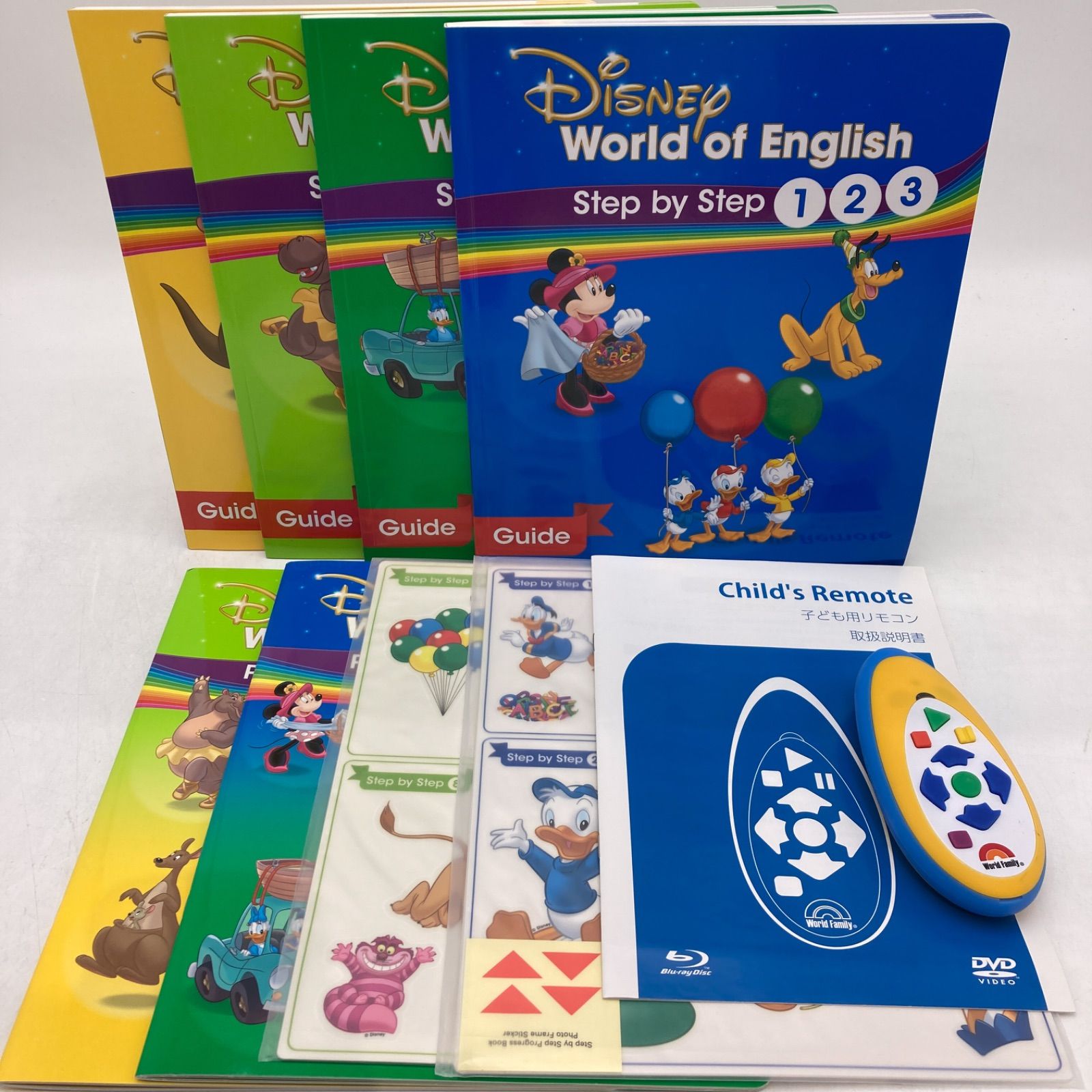メインプログラムとミッキーメイト　未開封多　ディズニー英語システム　803581 メインプログラム ミッキーメイト 未開封含 ディズニー英語システム