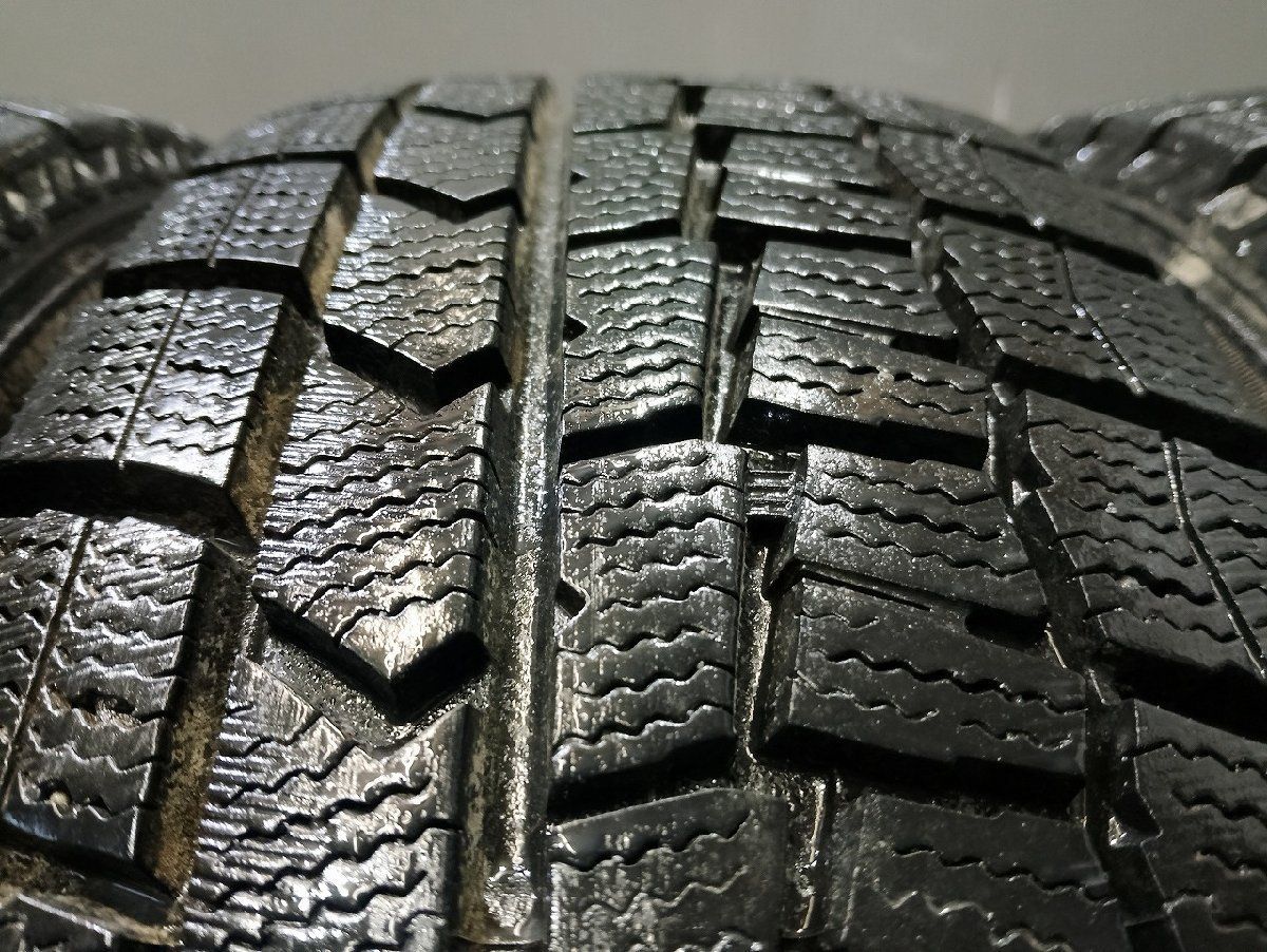 タイヤ走行短め【DUNLOP WM02 175/65R15】スタッドレス【スチールホイール 15インチ 6J4HPCD100】ハブ径56mm 22年製　(KTM659) タイヤ走行短め【DUNLOP WM02 175/65R15】スタッドレス【スチール